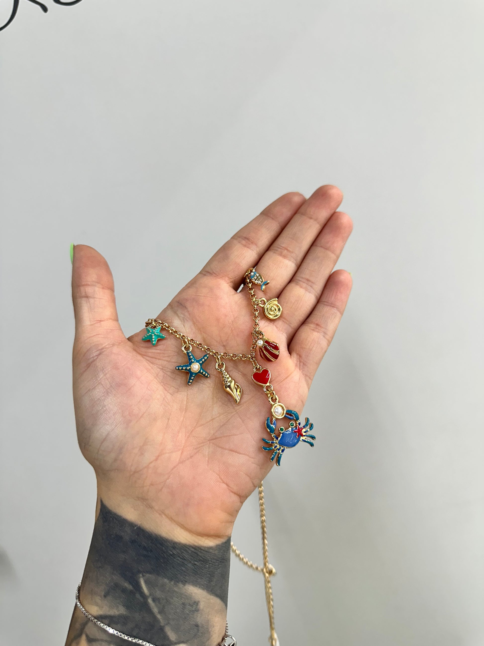COLLANA AMO CAPRI CON GRANCHIO