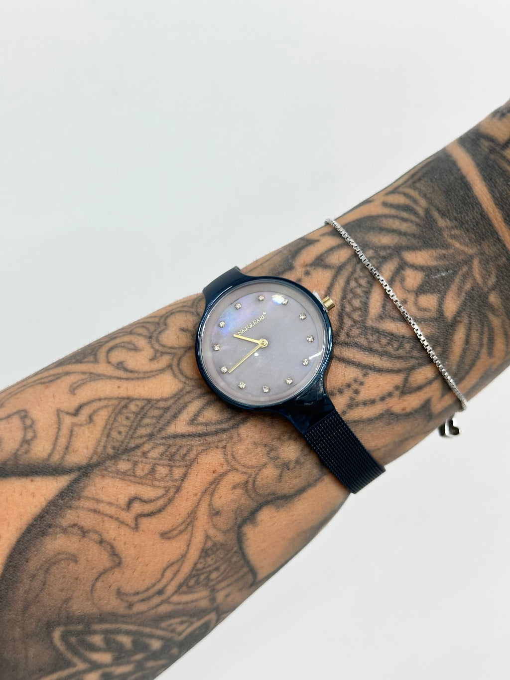 OROLOGIO NAJ-OLEARI BLU JEANS CHIARO