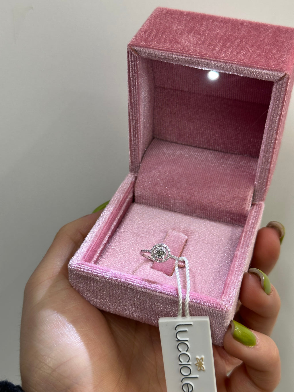 ANELLO ORO 18KT CON DIAMANTI