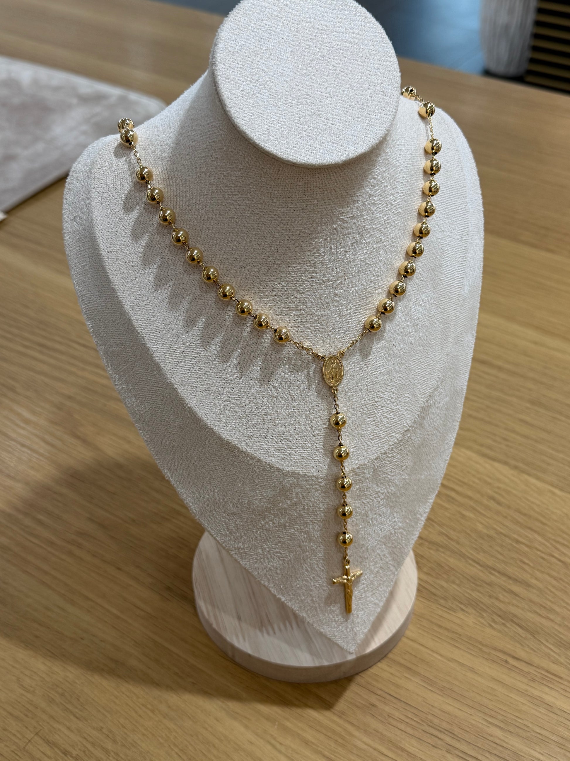 ROSARIO ORO 18KT BIG