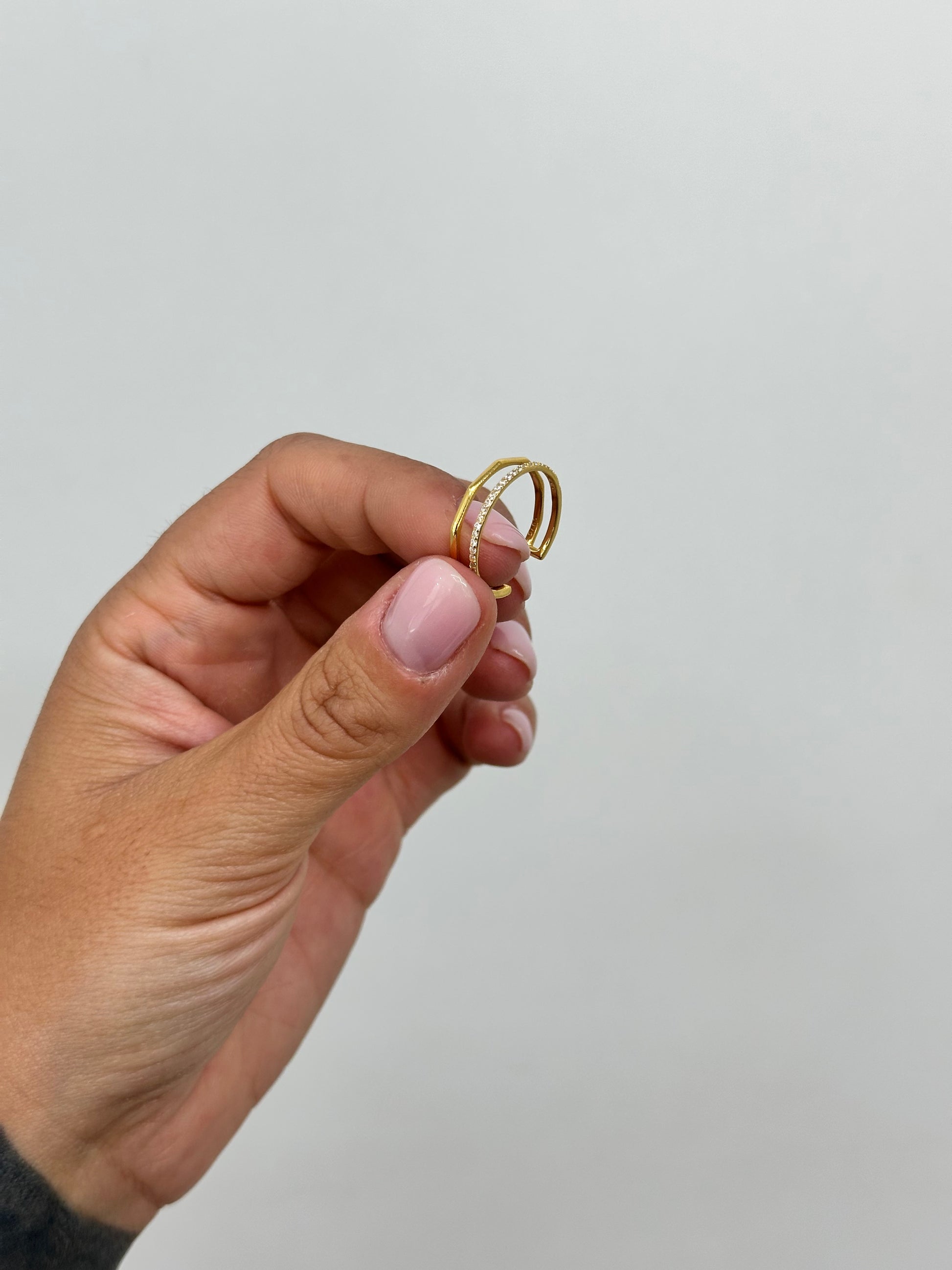 ANELLO AURORA ARGENTO 925 CON DORATURA