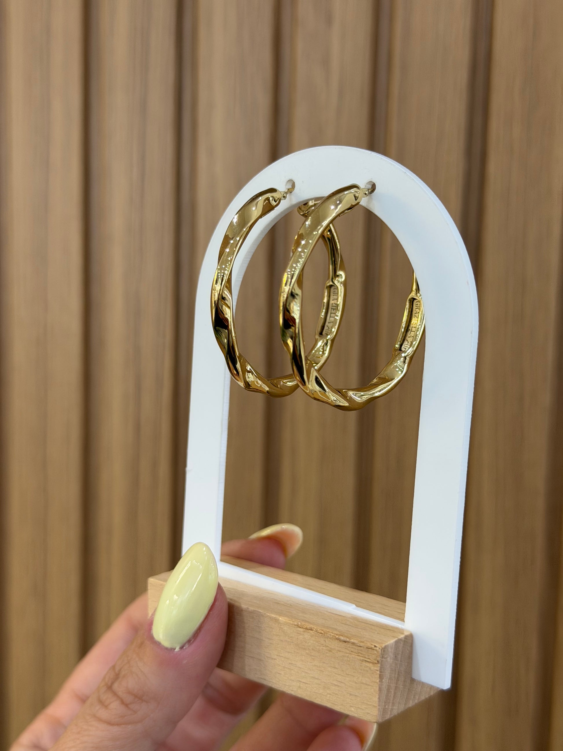 CERCHI ORO 18KT GRACY