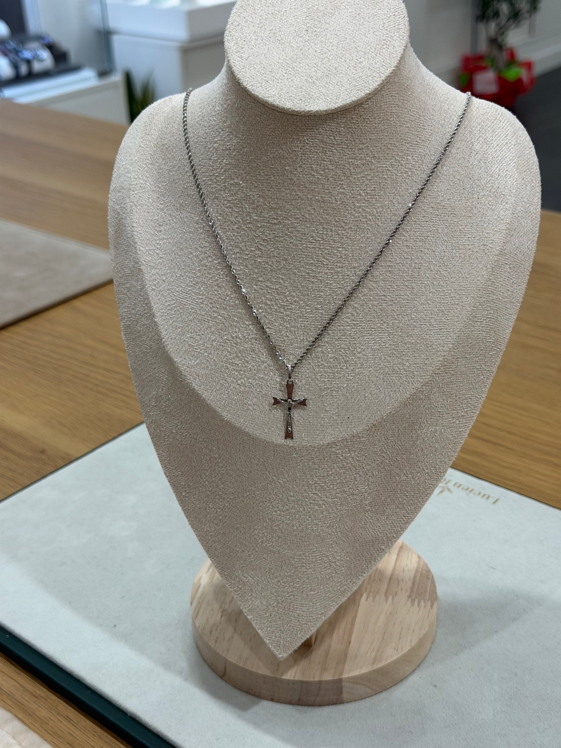 COLLANA ORO 18KT CON CROCE