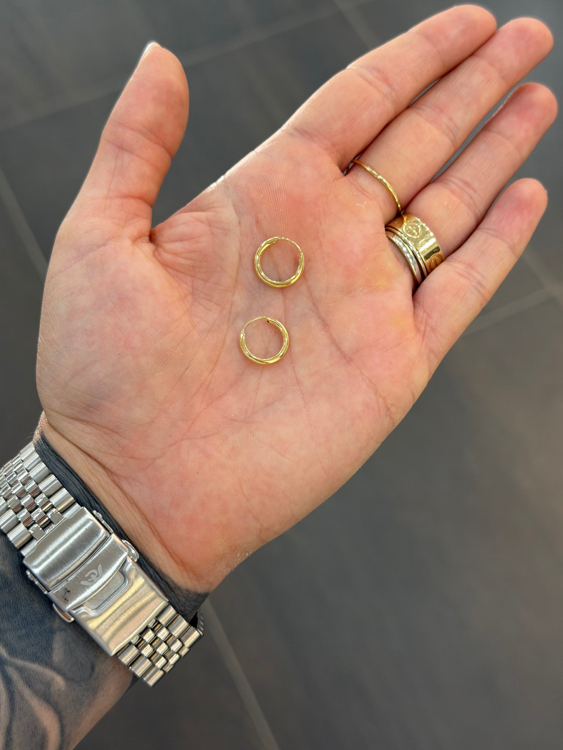 CERCHI IN ORO 18KT