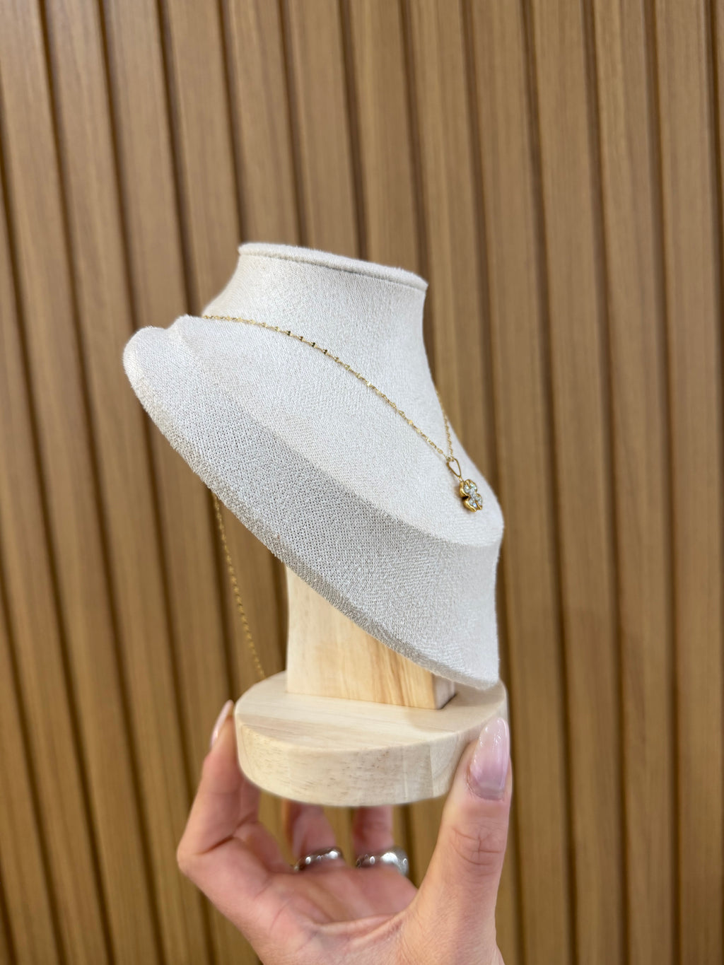 COLLANA QUADRIFOGLIO ORO 18KT