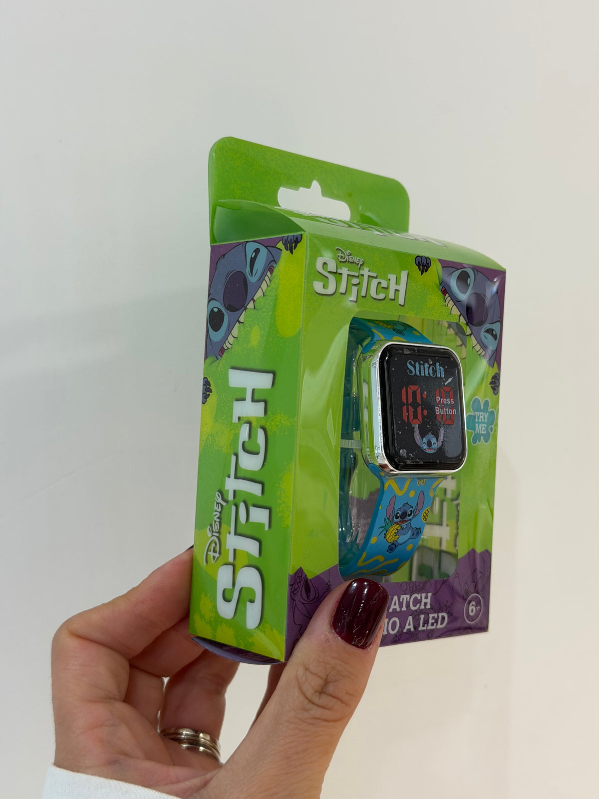 OROLOGIO STITCH BLU DISNEY LED