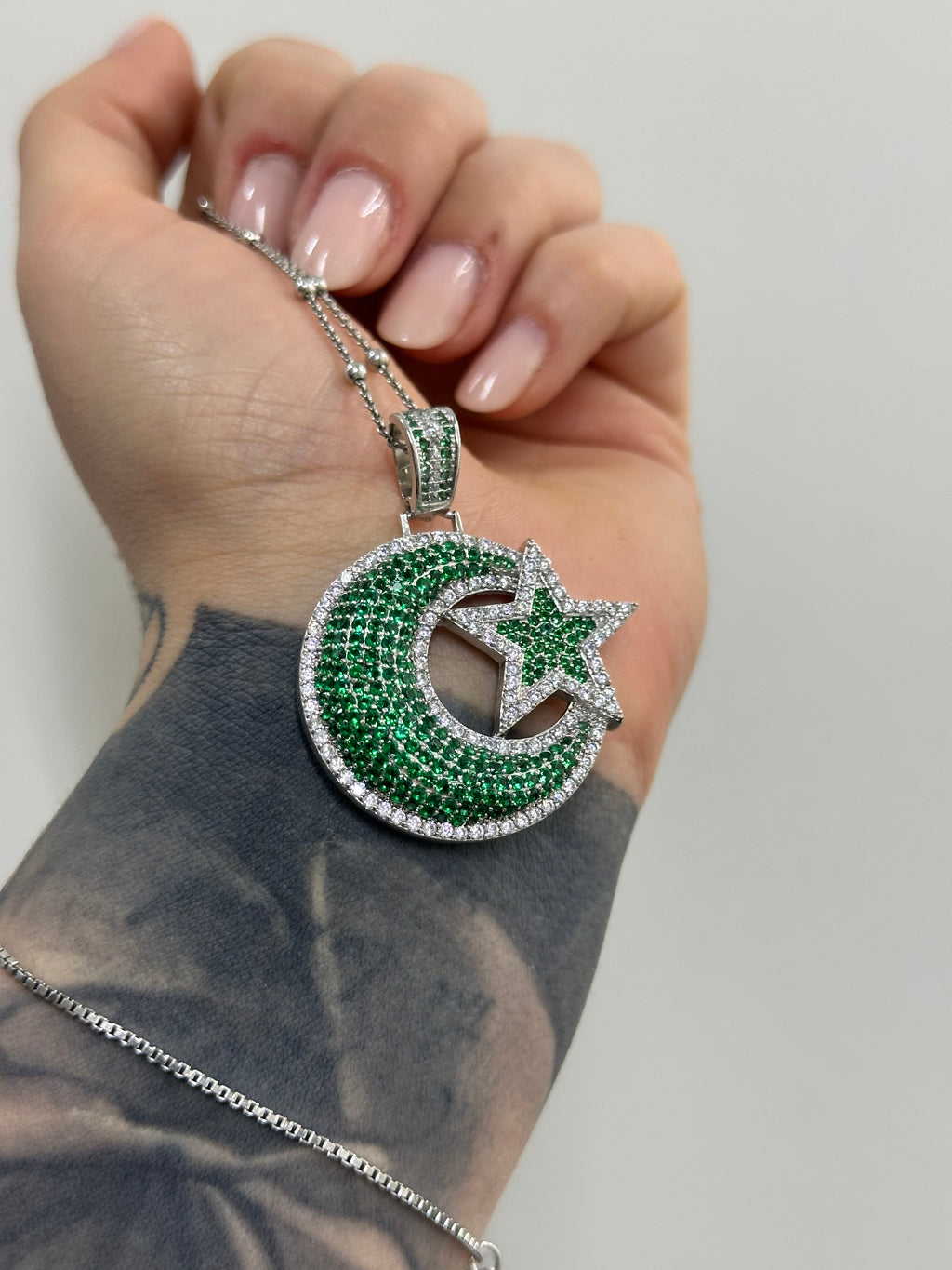 COLLANA LUNA STELLA ARGENTO 925