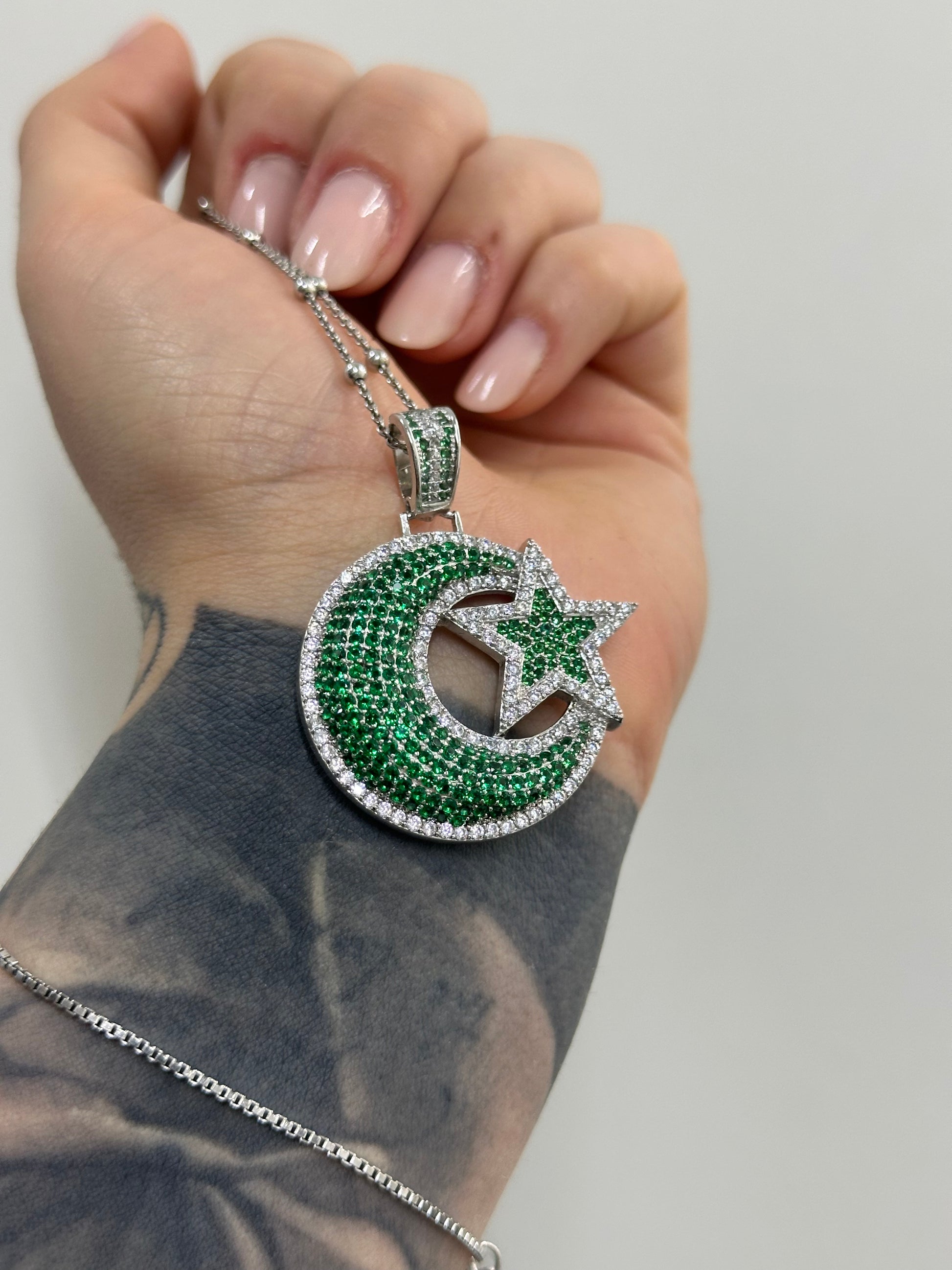 COLLANA LUNA STELLA ARGENTO 925