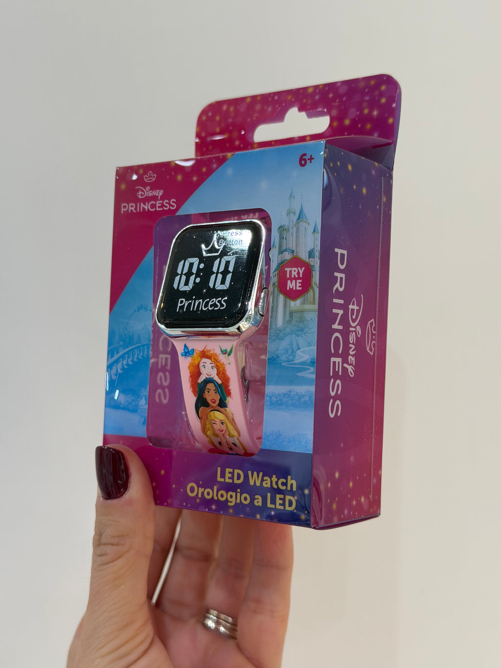 OROLOGIO PRINCESS DISNEY LED