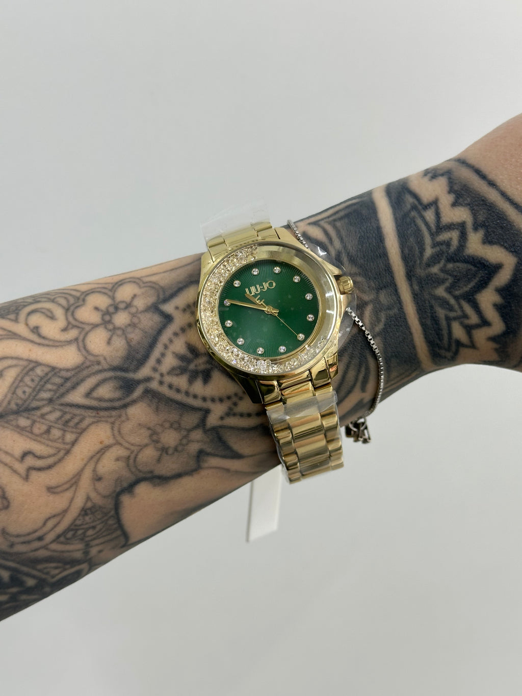OROLOGIO LIU JO QUADRANTE VERDE E ZIRCONI