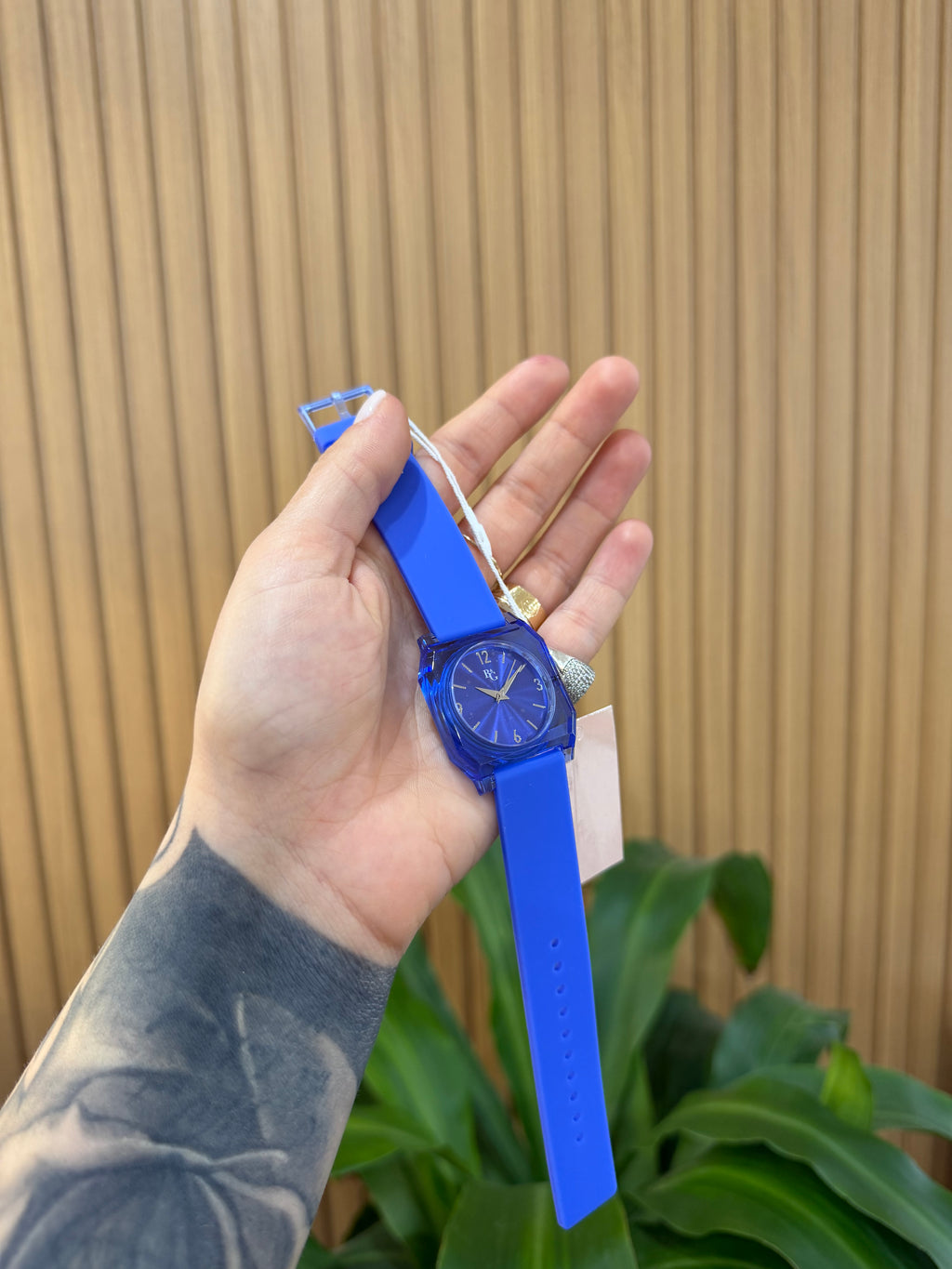 OROLOGIO B&G COLORS BLU