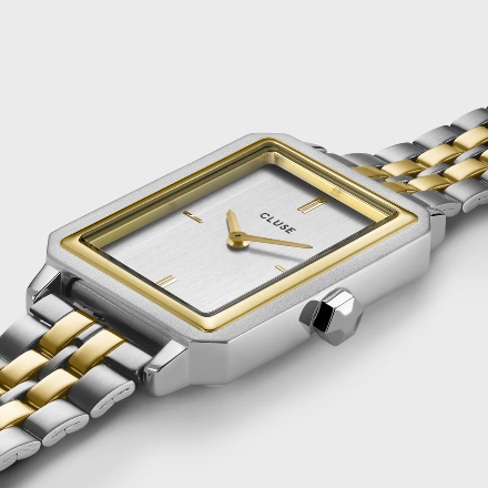 OROLOGIO CLUSE FLUETTE TWO-TONE