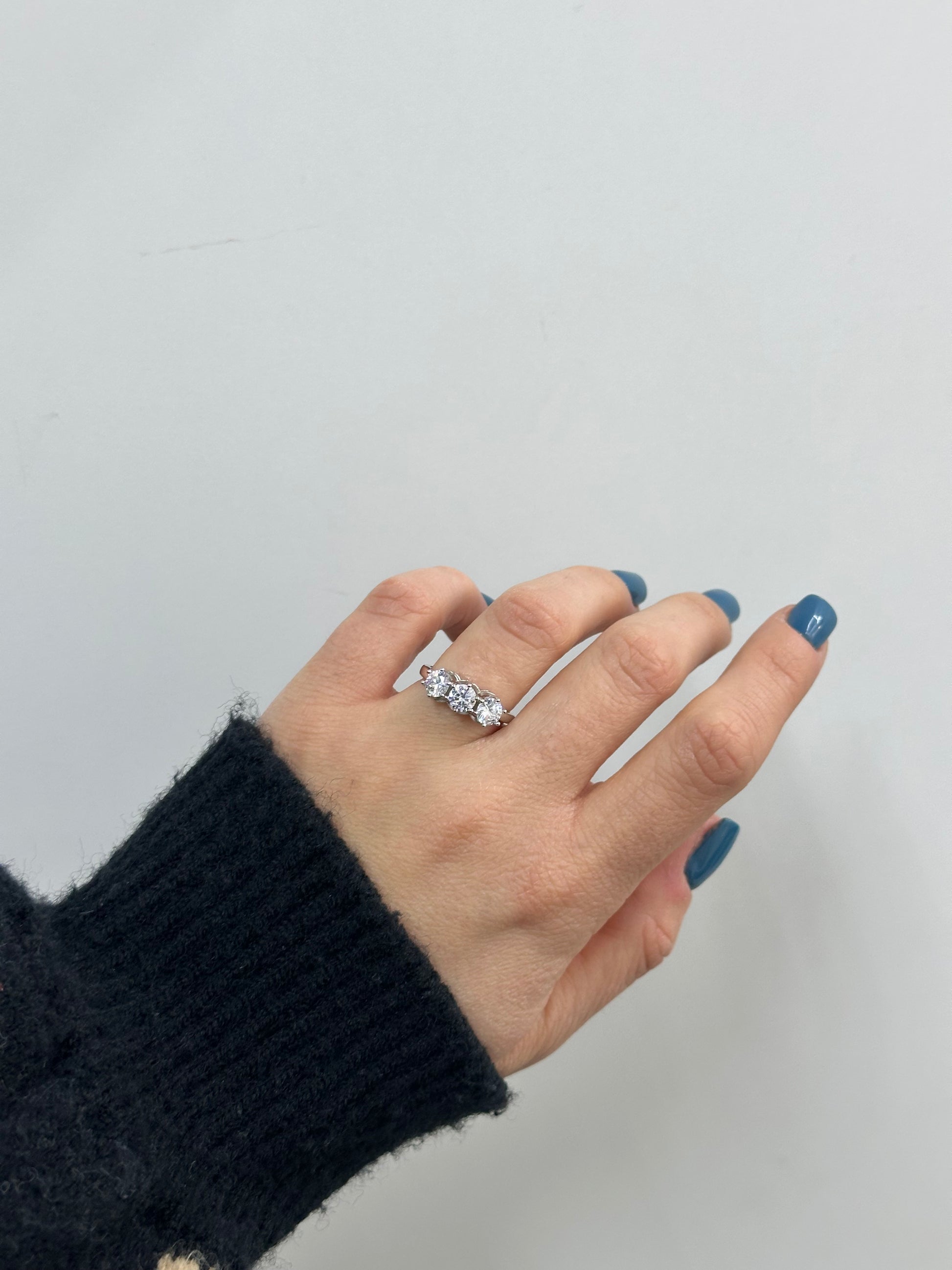 ANELLO TRILOGY ARGENTO