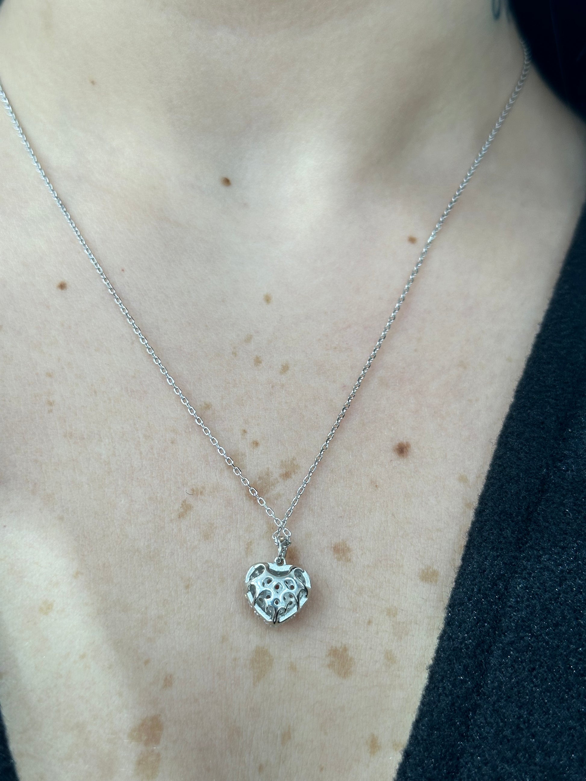 COLLANA CUORE ZIRCONATO