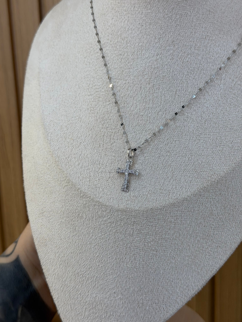 COLLANA ORO 18KT CON CROCE