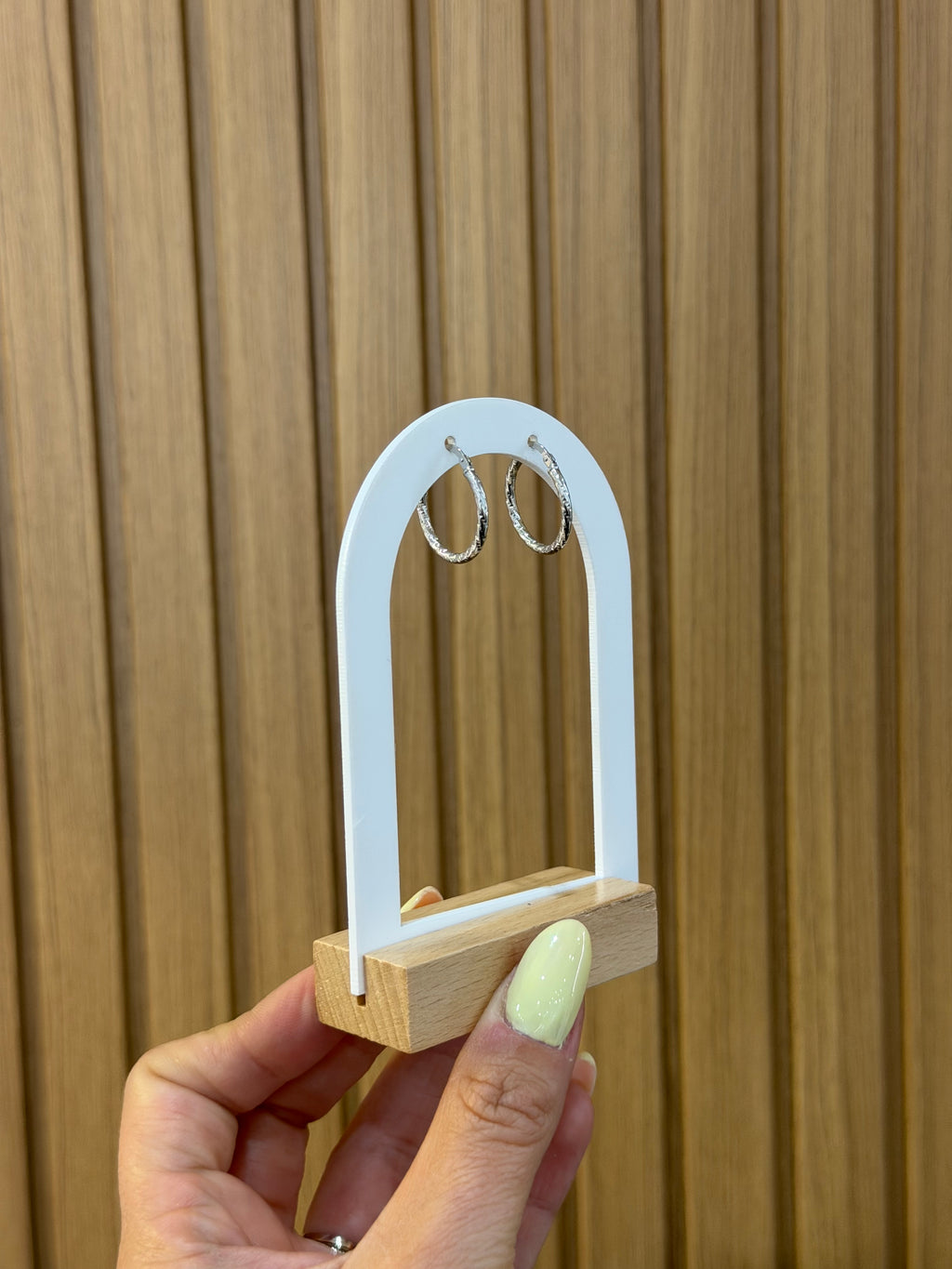 CERCHI ORO 18KT ORO BIANCO