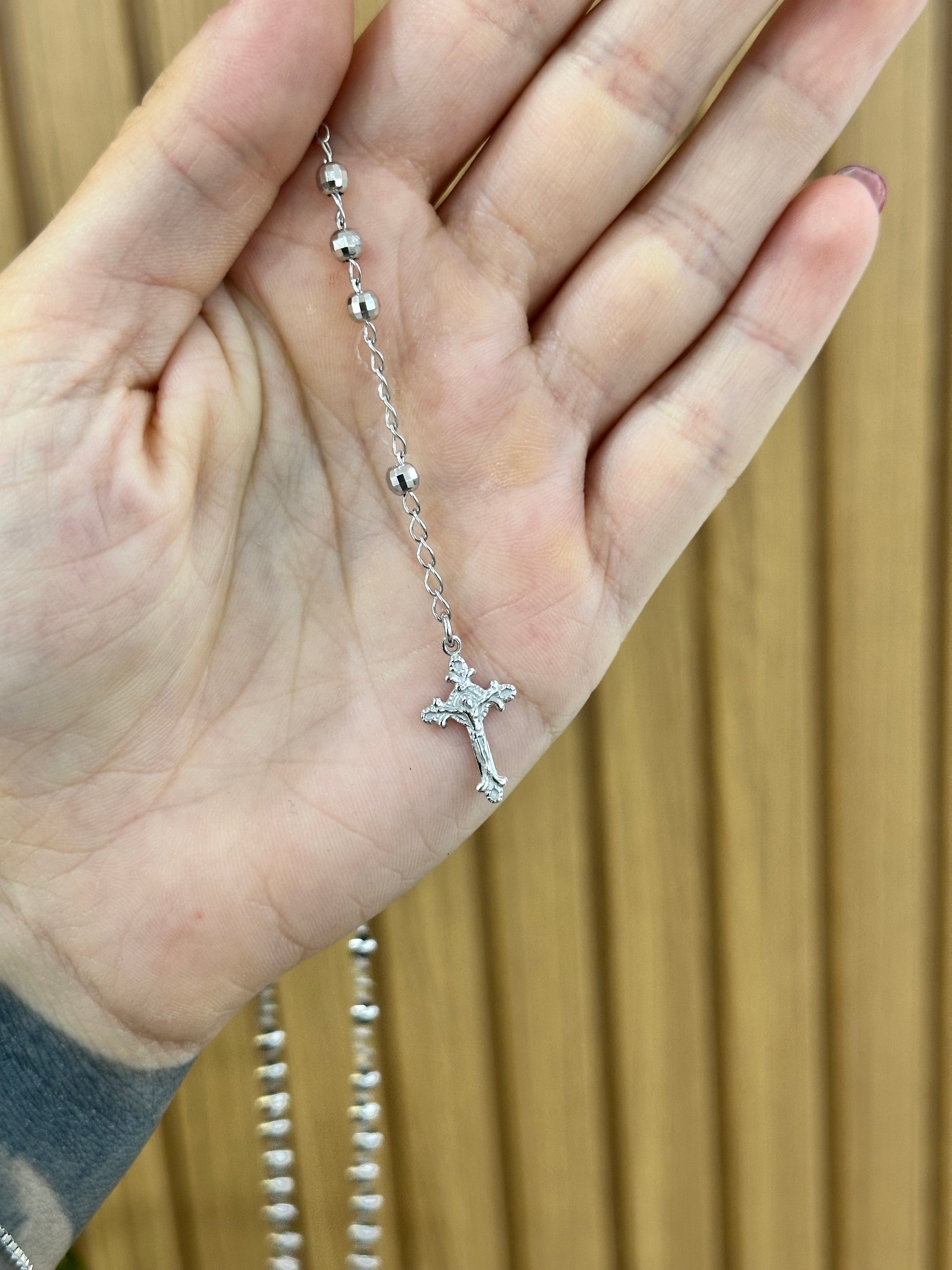 COLLANA ROSARIO CON SAN GIULIANO