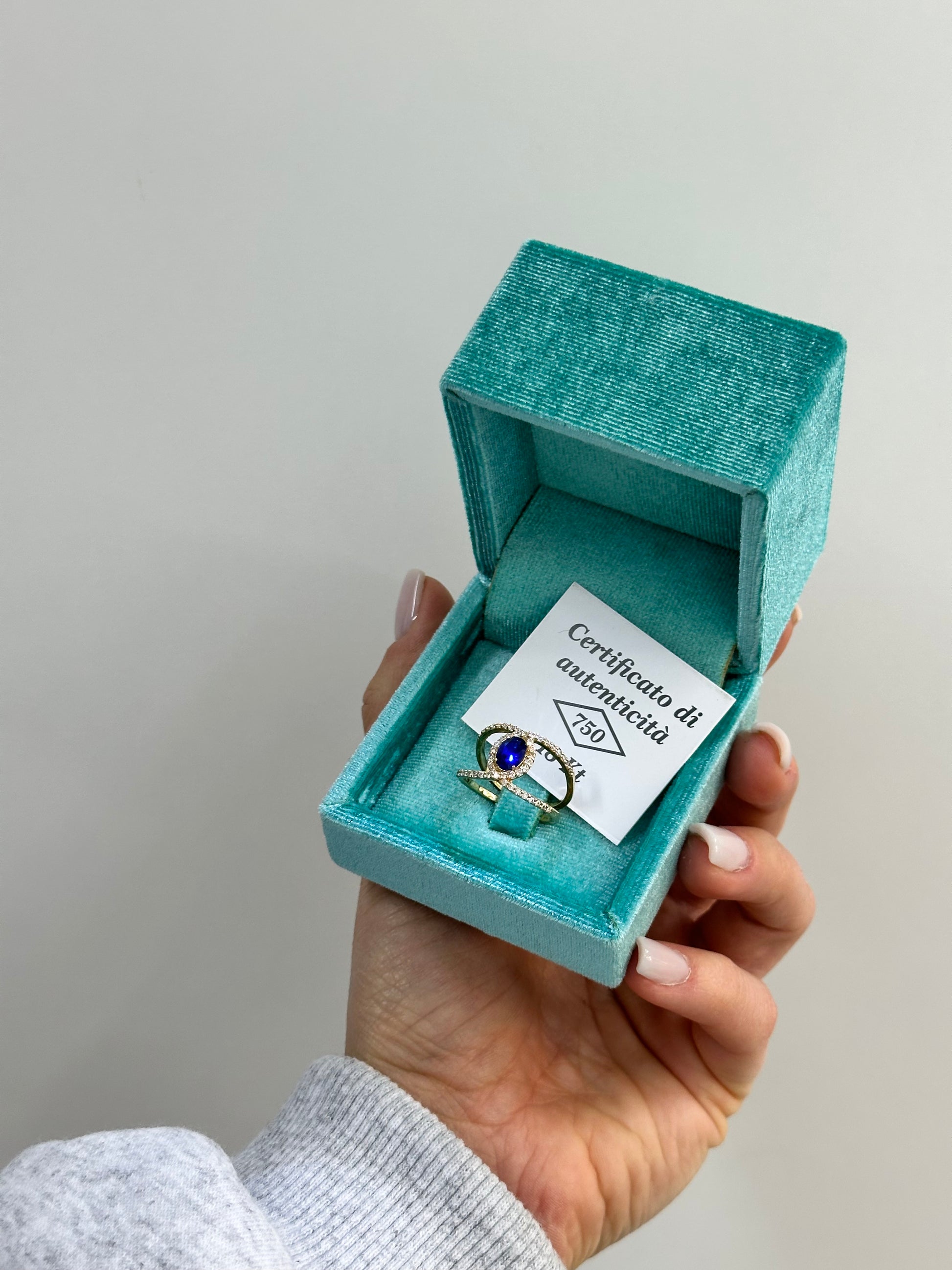 ANELLO INCROCIO ORO 18KT