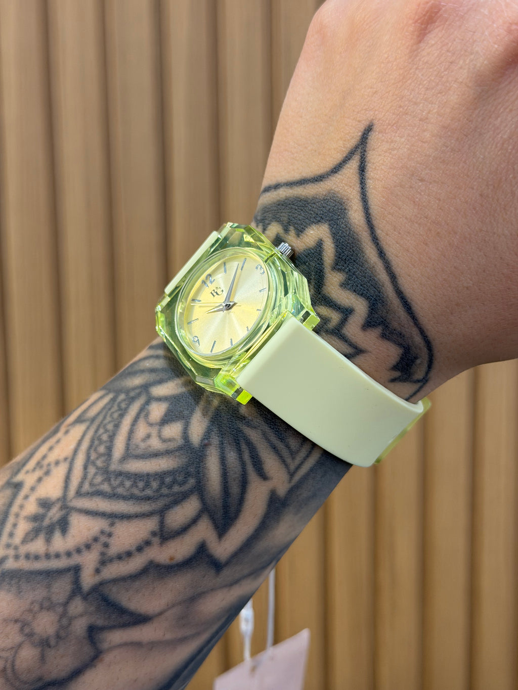 OROLOGIO B&G COLORS GIALLO