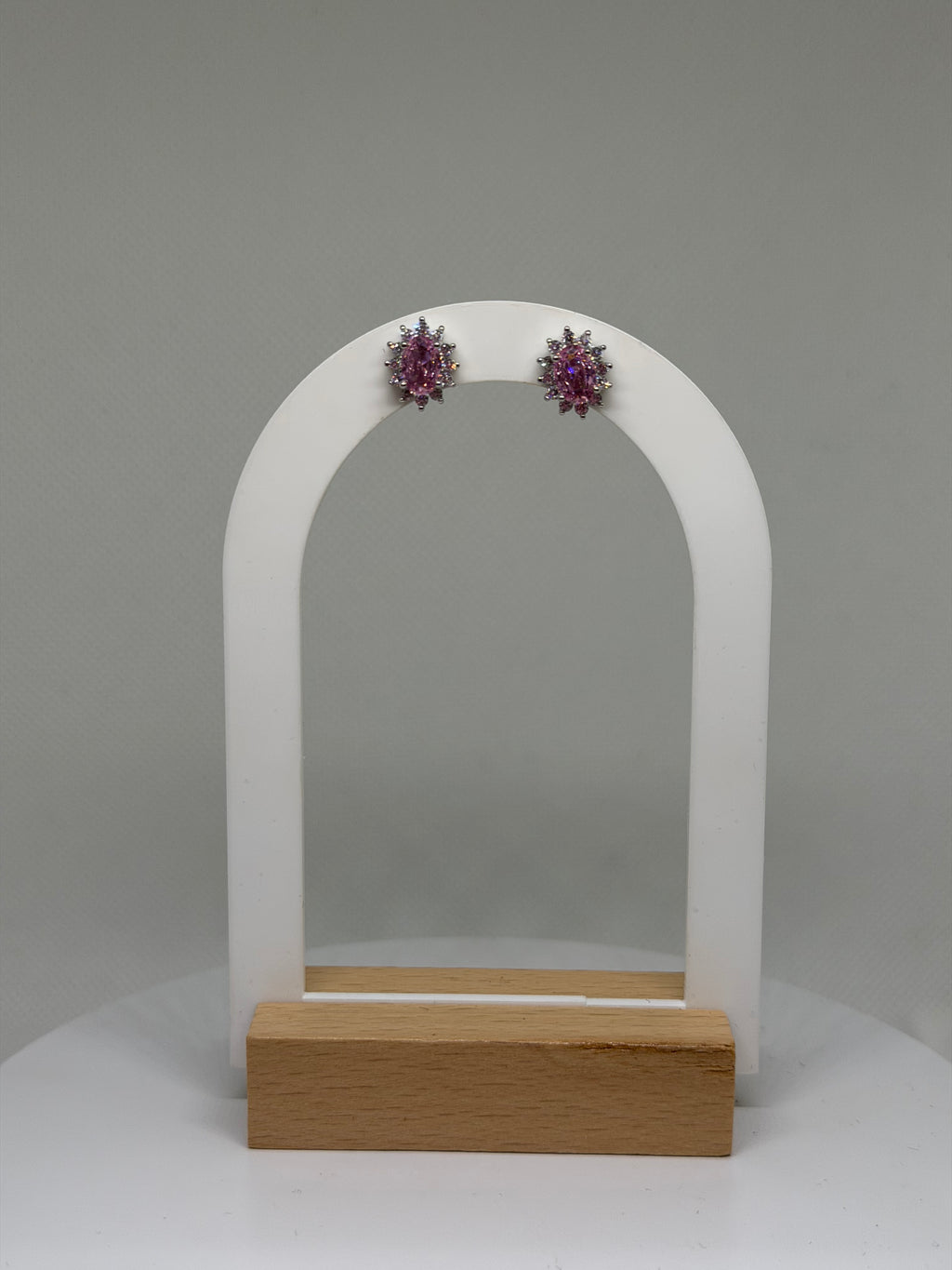 ORECCHINI KATE ROSA ARGENTO 925