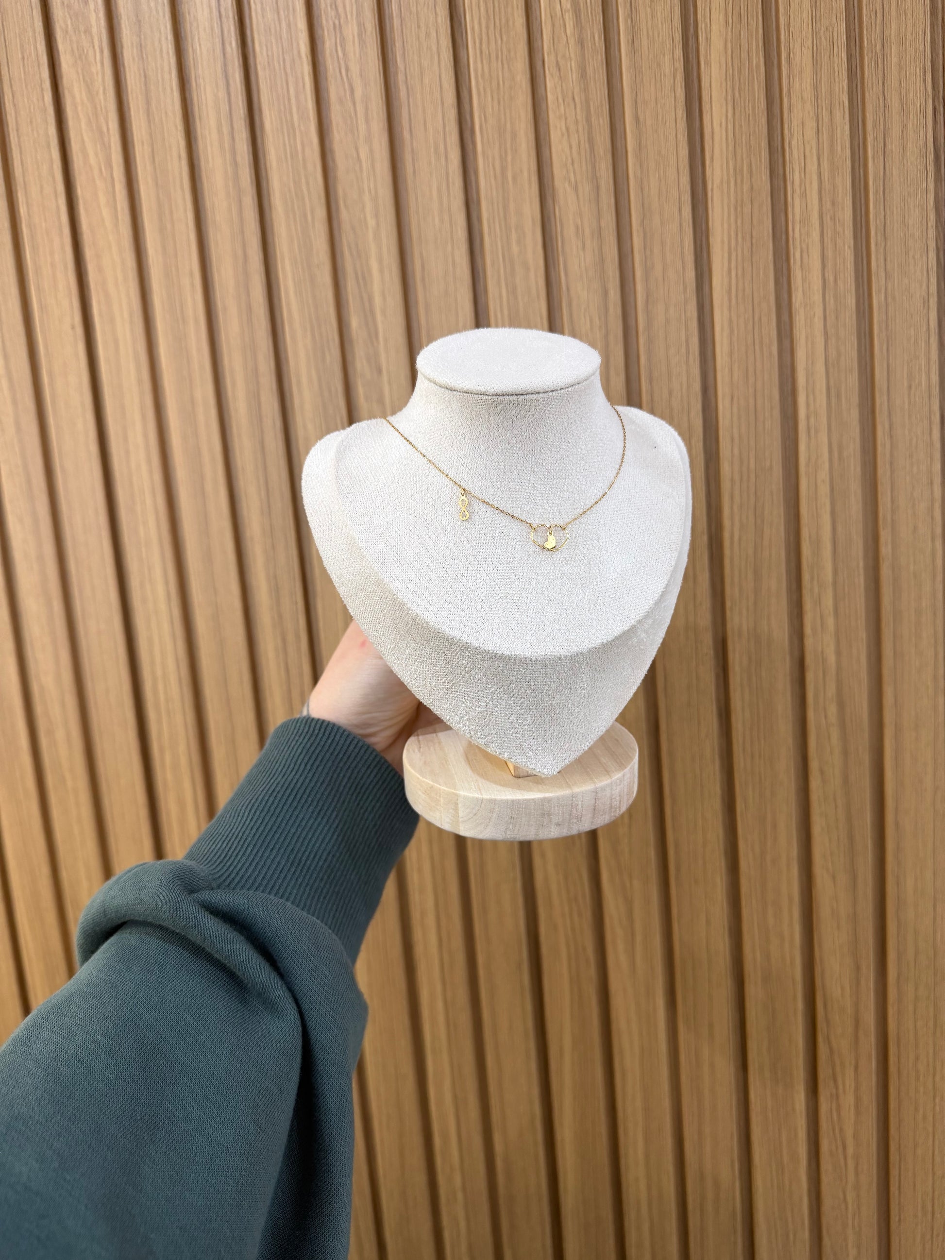 COLLANA INFINITO ORO 9 CARATI DANA