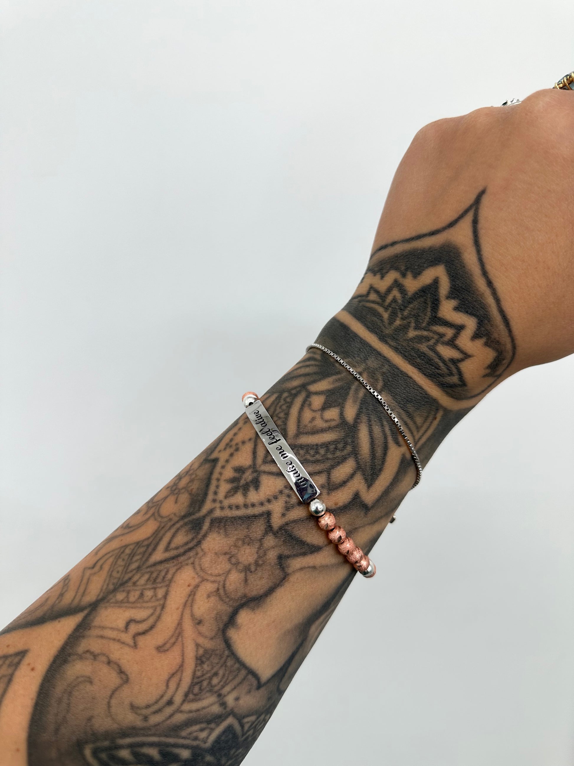 BRACCIALE DEDICATION MAKE ME FEEL ALIVE