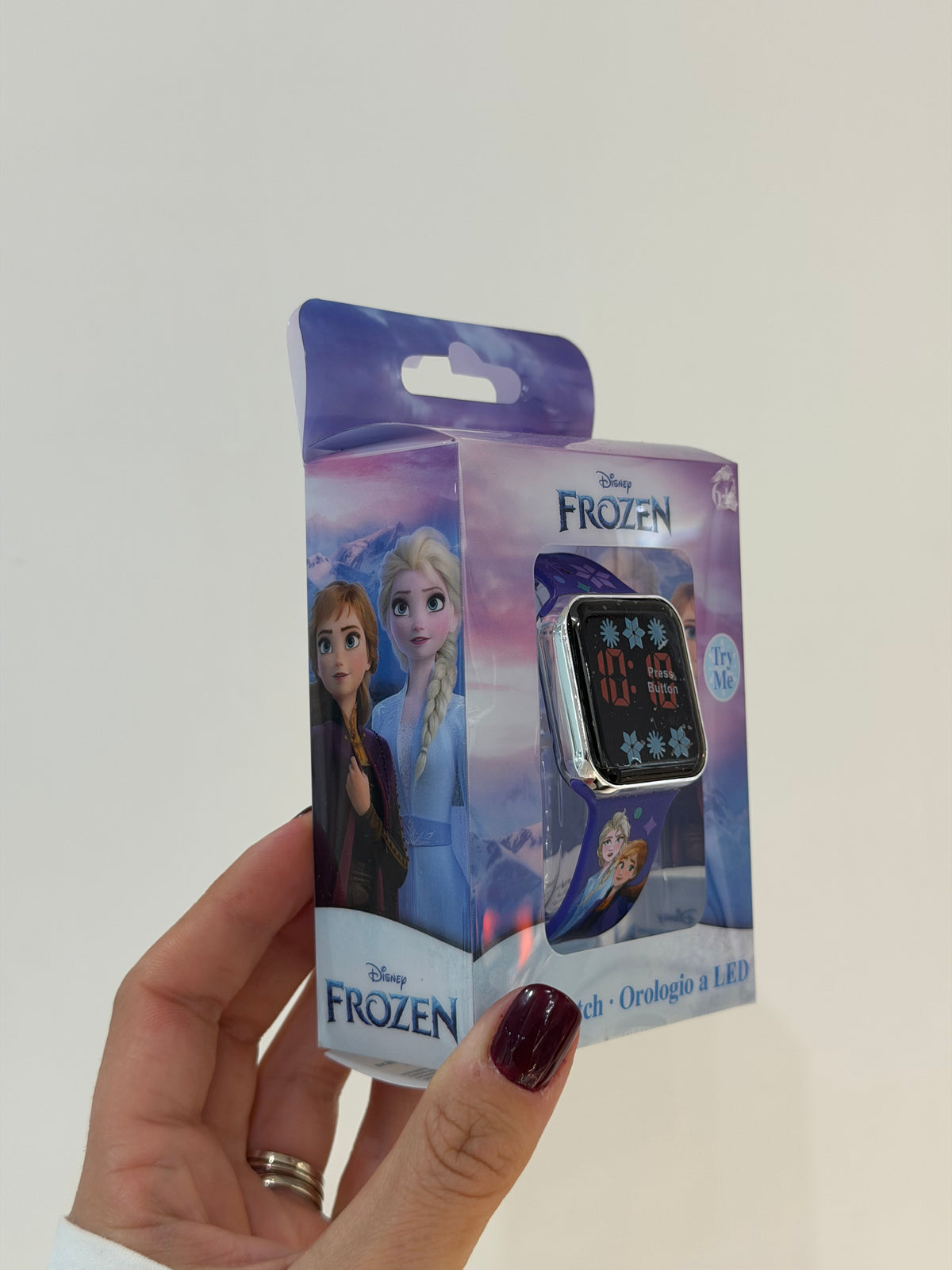 OROLOGIO FROZEN DISNEY LED