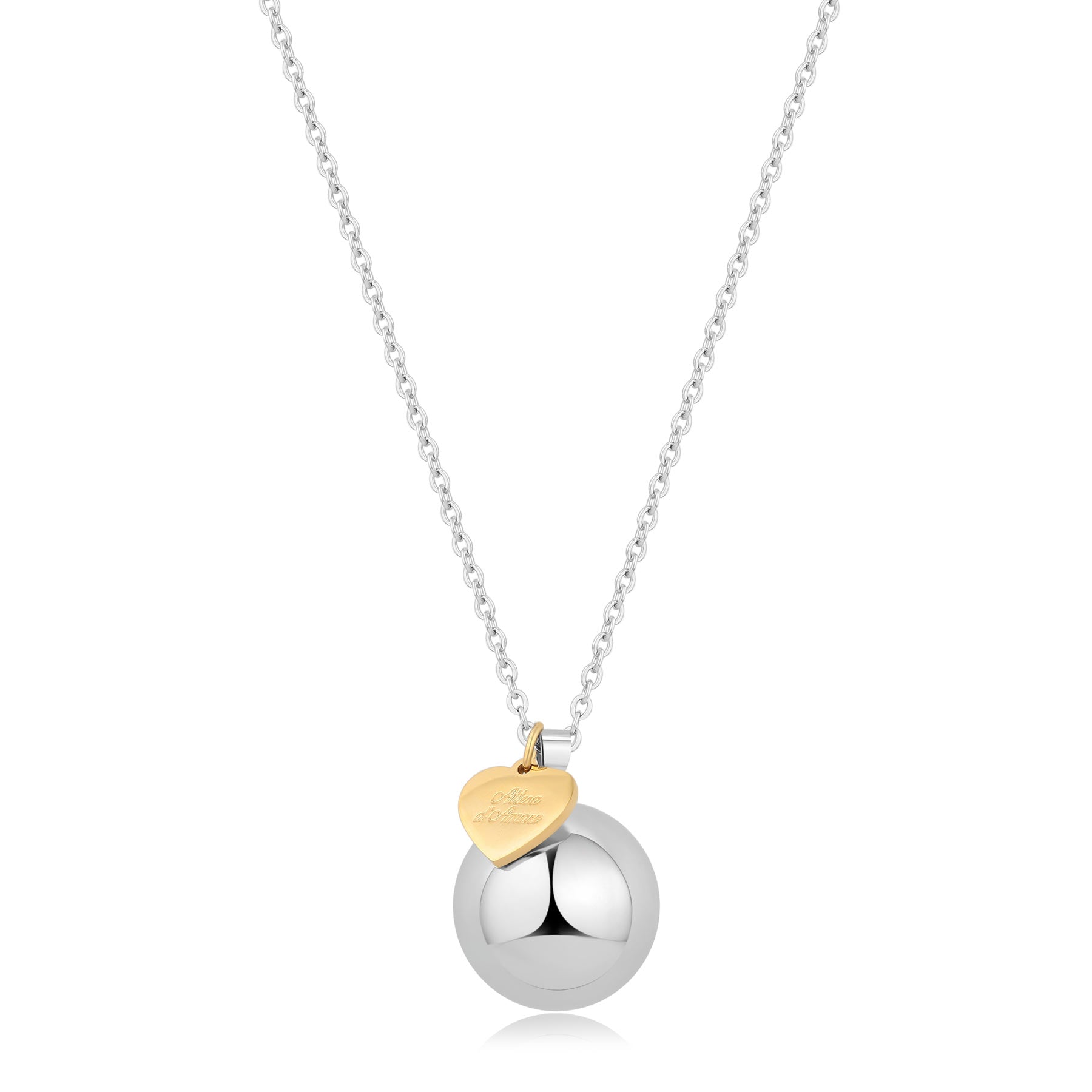 COLLANA CHIAMA ANGELI S'AGAPO ATTESA D'AMORE