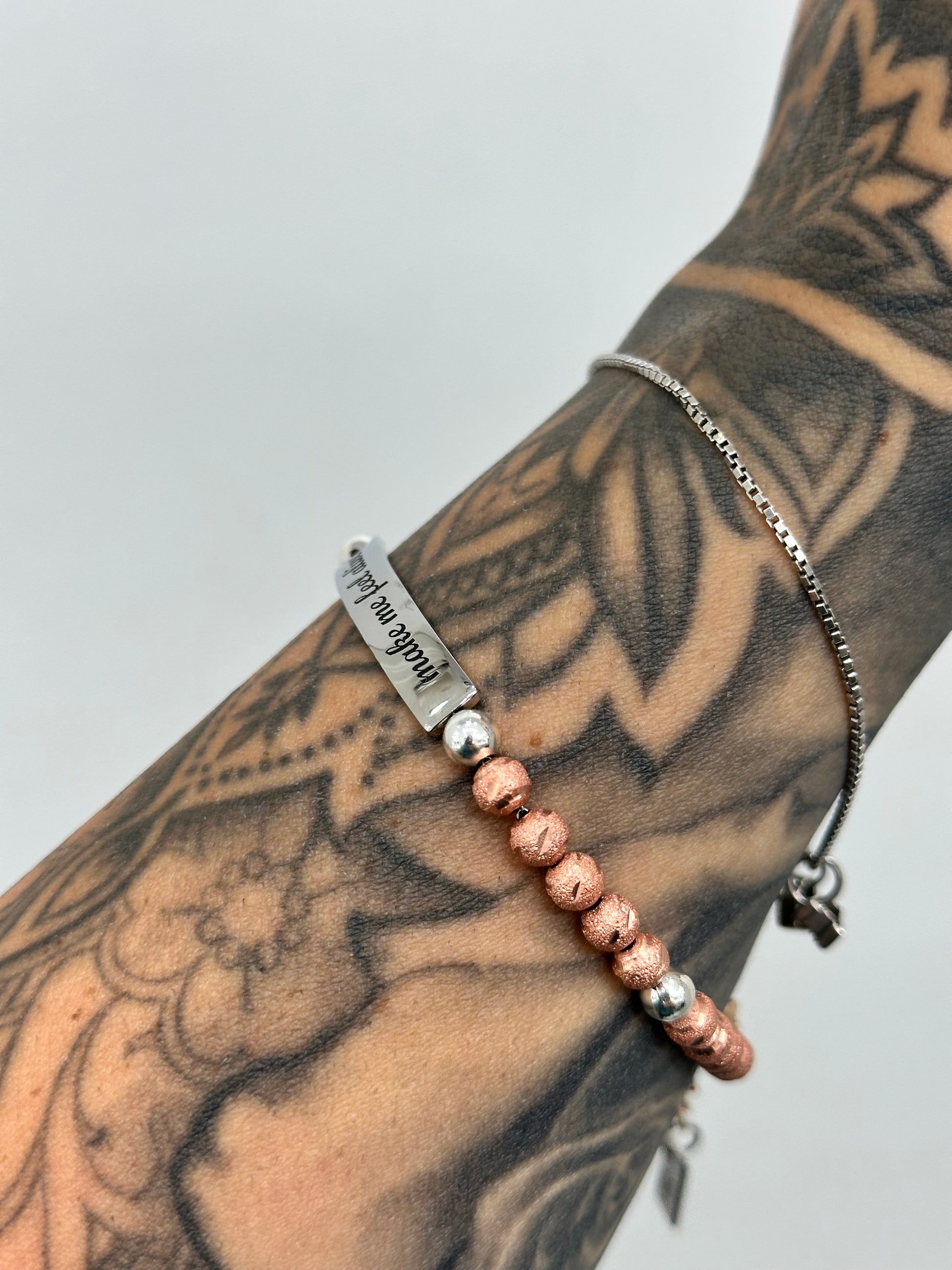 BRACCIALE DEDICATION MAKE ME FEEL ALIVE