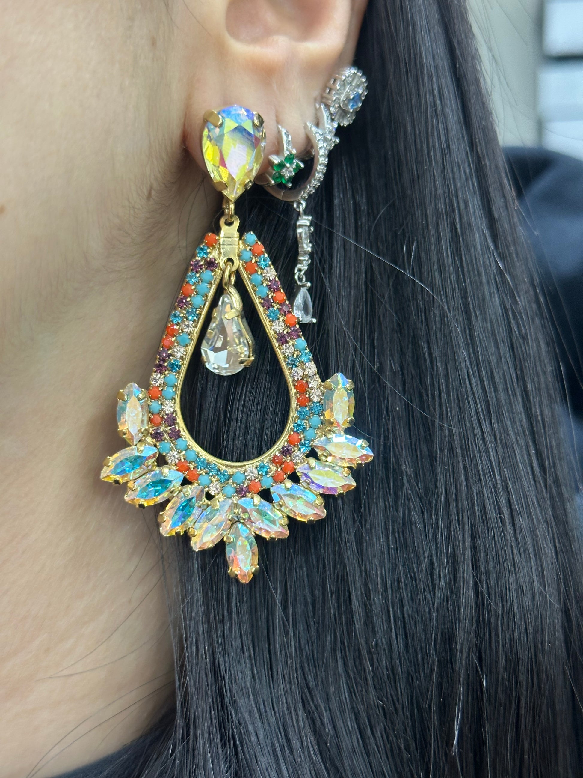 ORECCHINI SAKI MULTICOLOR