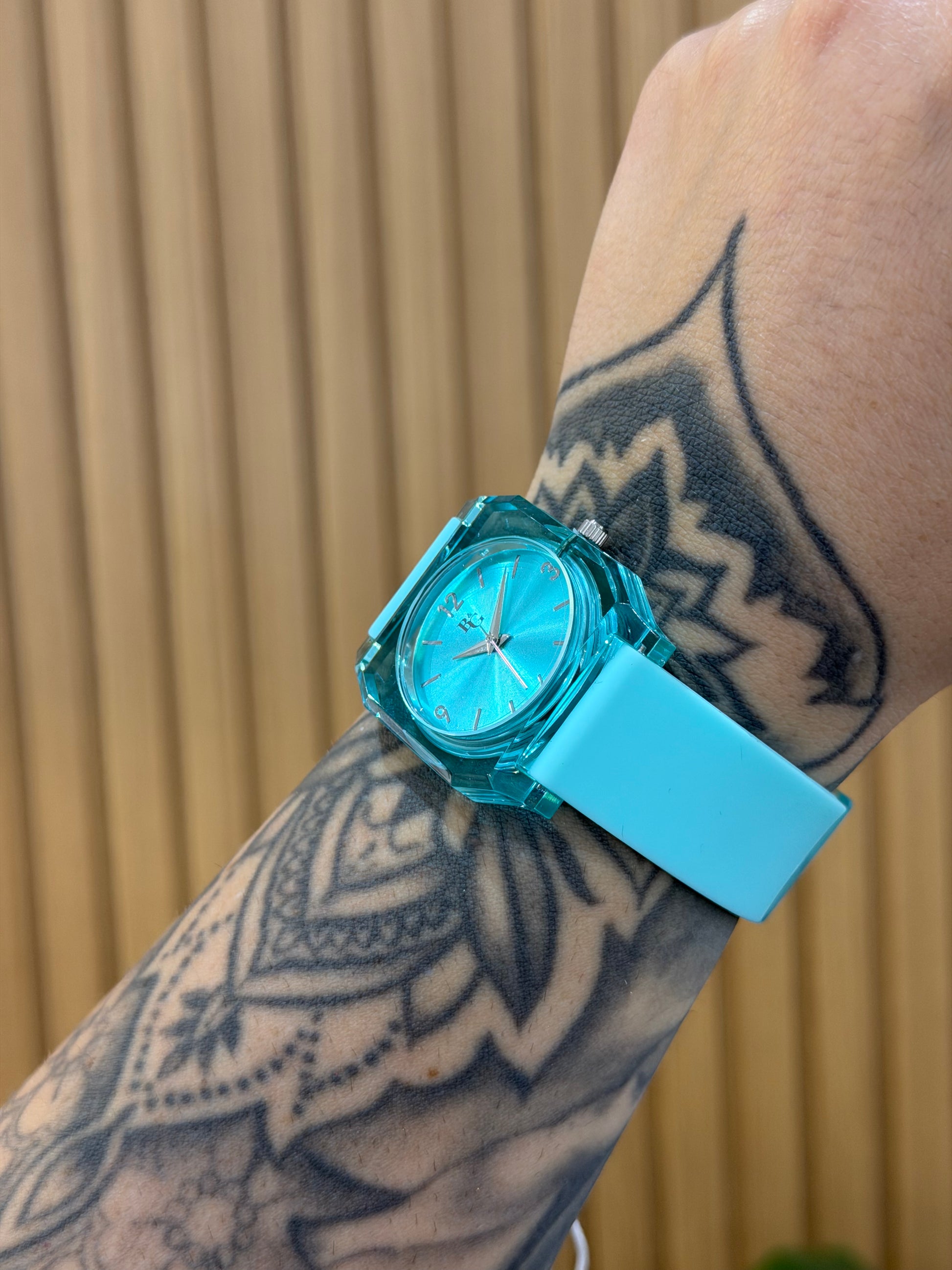 OROLOGIO B&G COLORS CELESTE