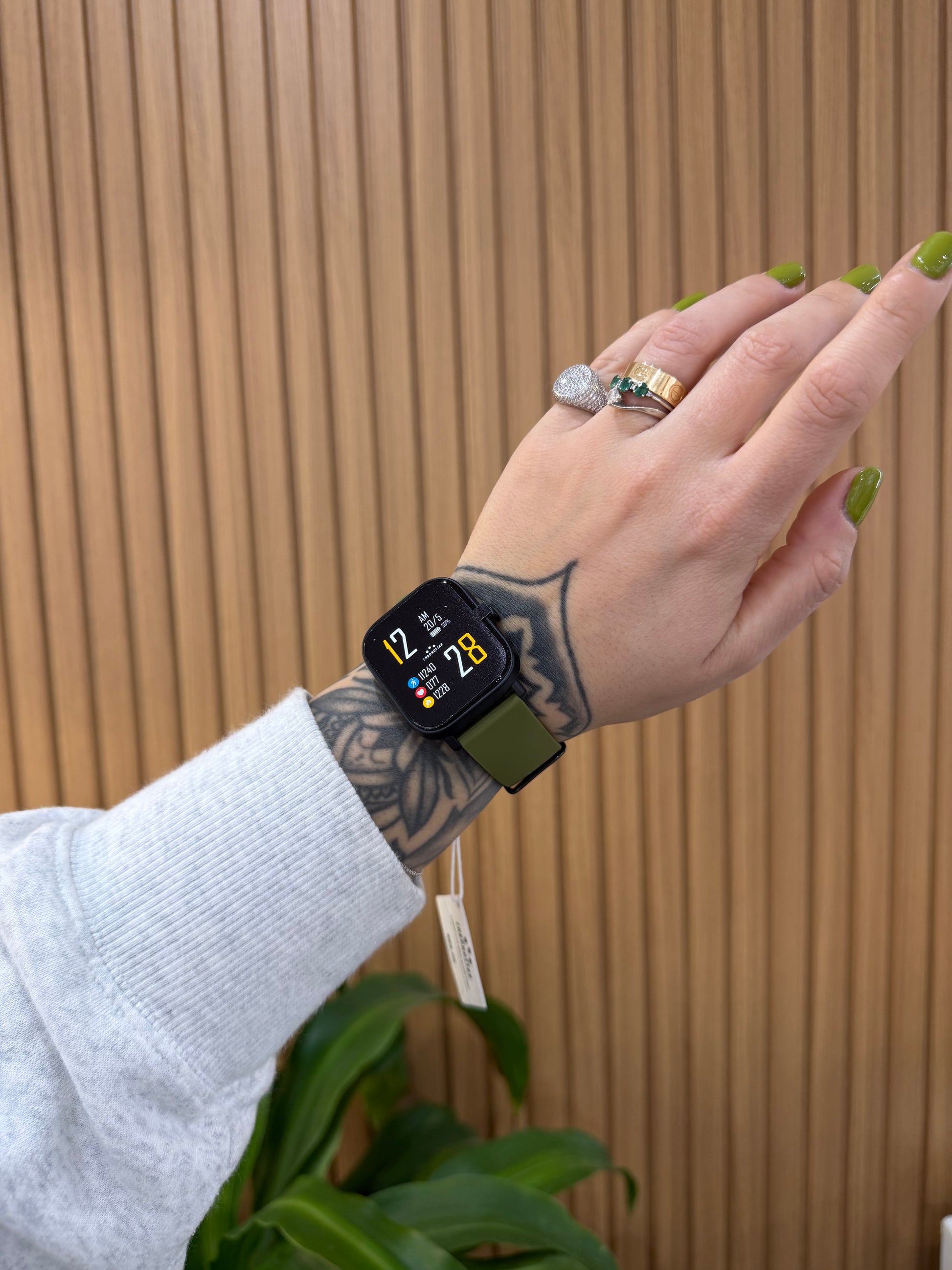 OROLOGIO SMARTWATCH CHRONOSTAR VERDE