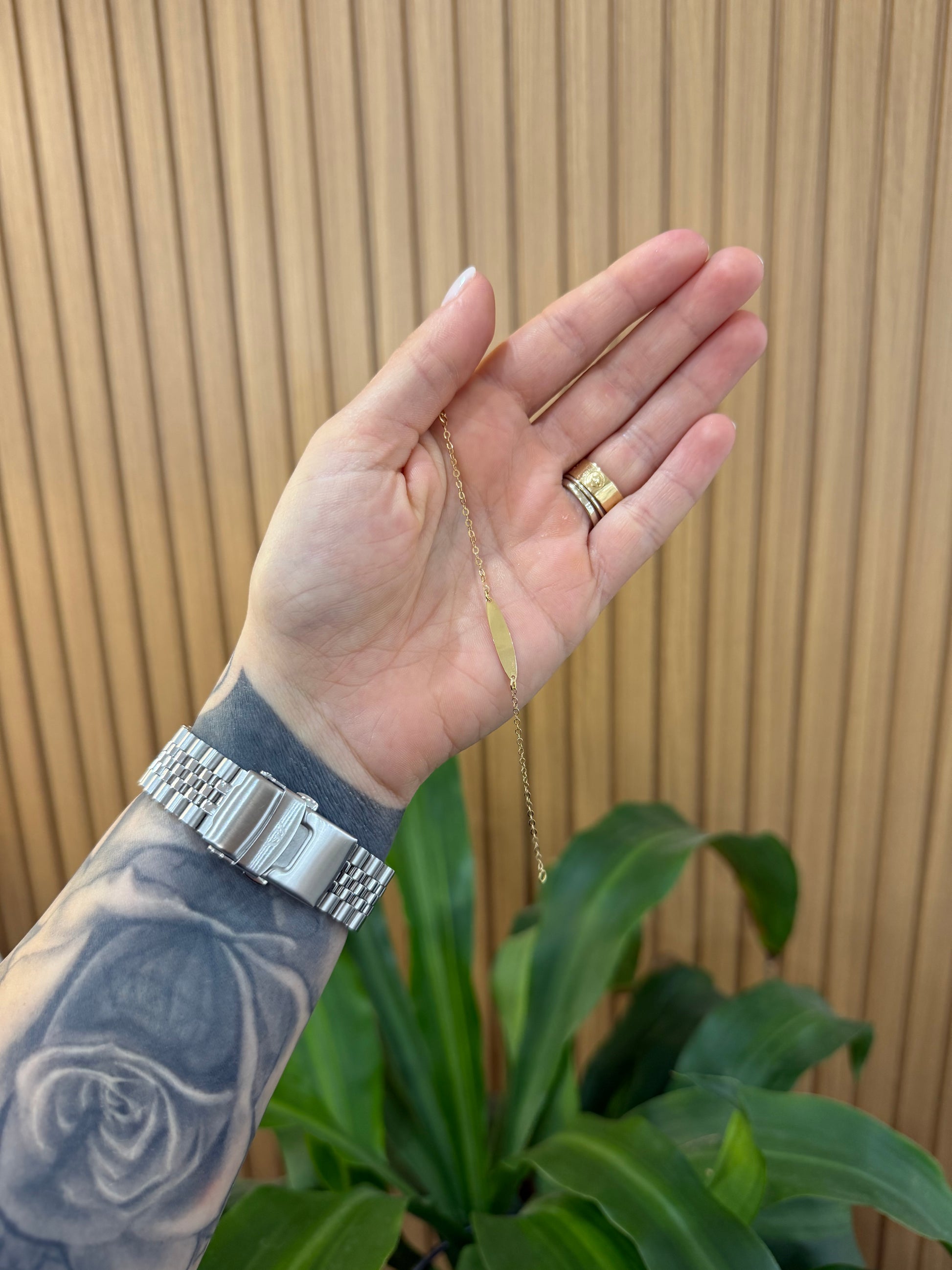 BRACCIALE BATTESIMALE ORO 18KT