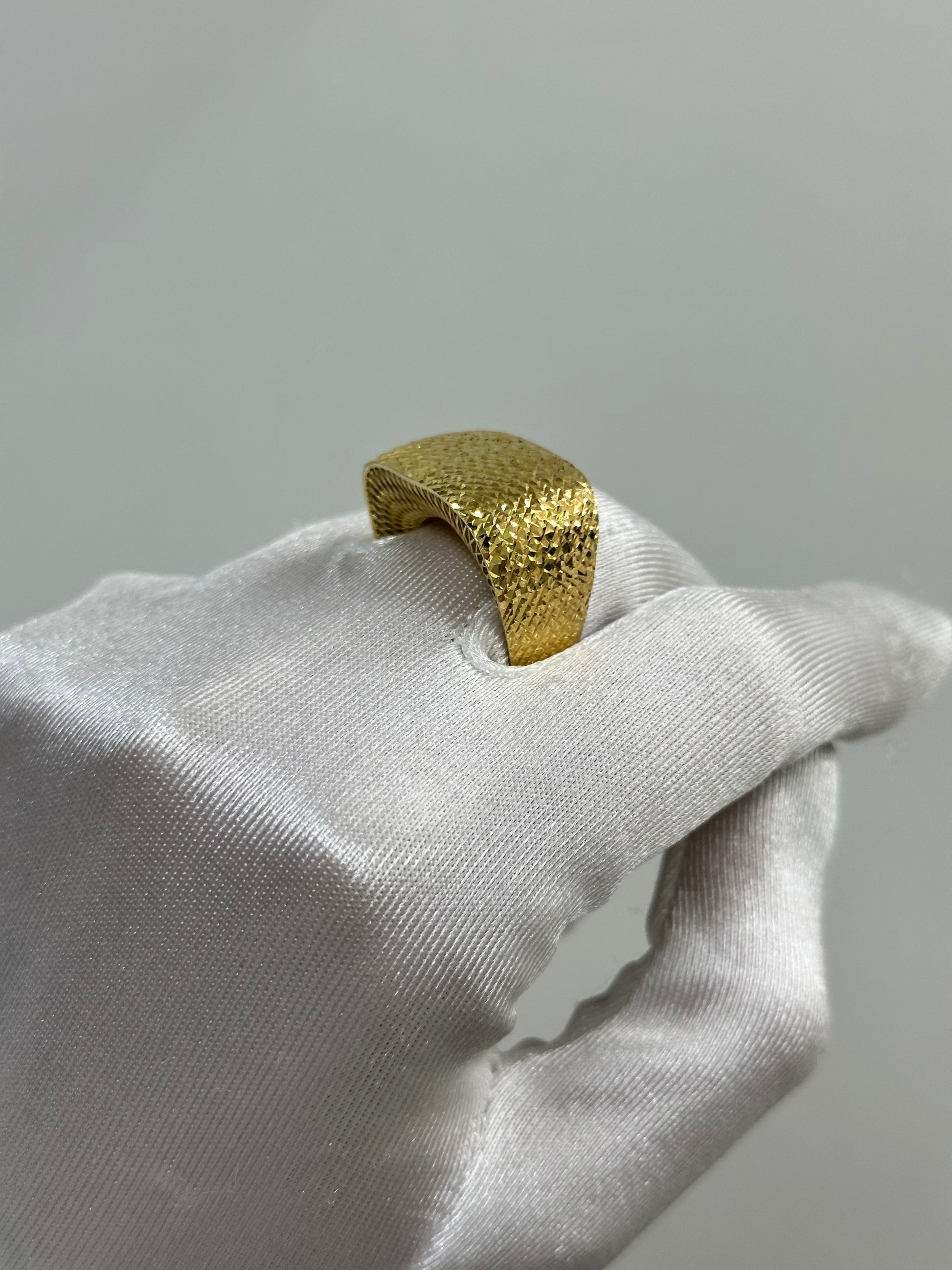 ANELLO ORO 18KT ELETTROFORMATO
