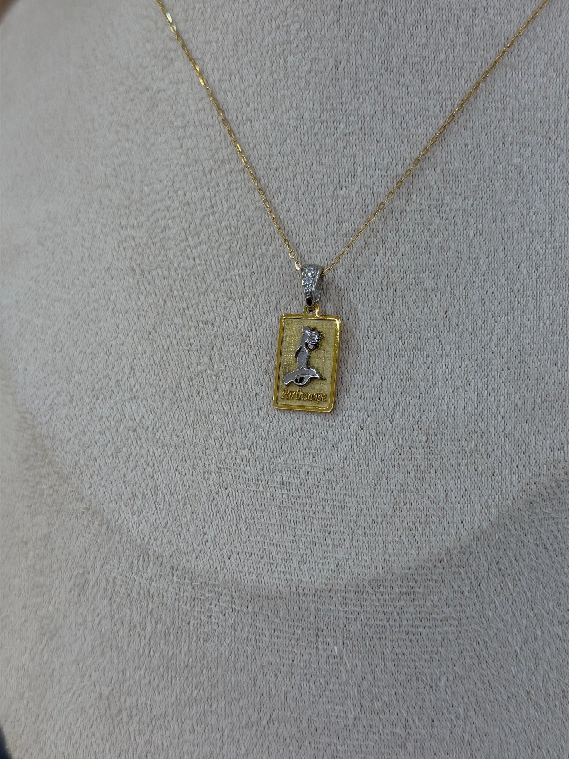 COLLANA PARTHENOPE ARGENTO 925