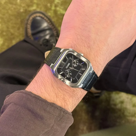 OROLOGIO CLUSE QUADRUS BLACK