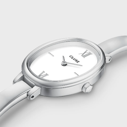 OROLOGIO CLUSE OVALE SILVER