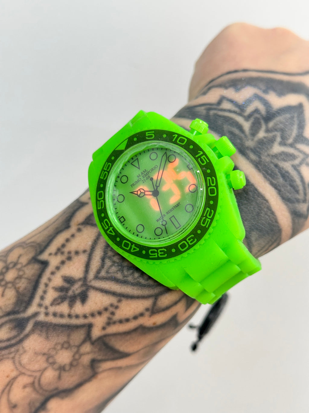 OROLOGIO PRIMO EMPORIO LED VERDE