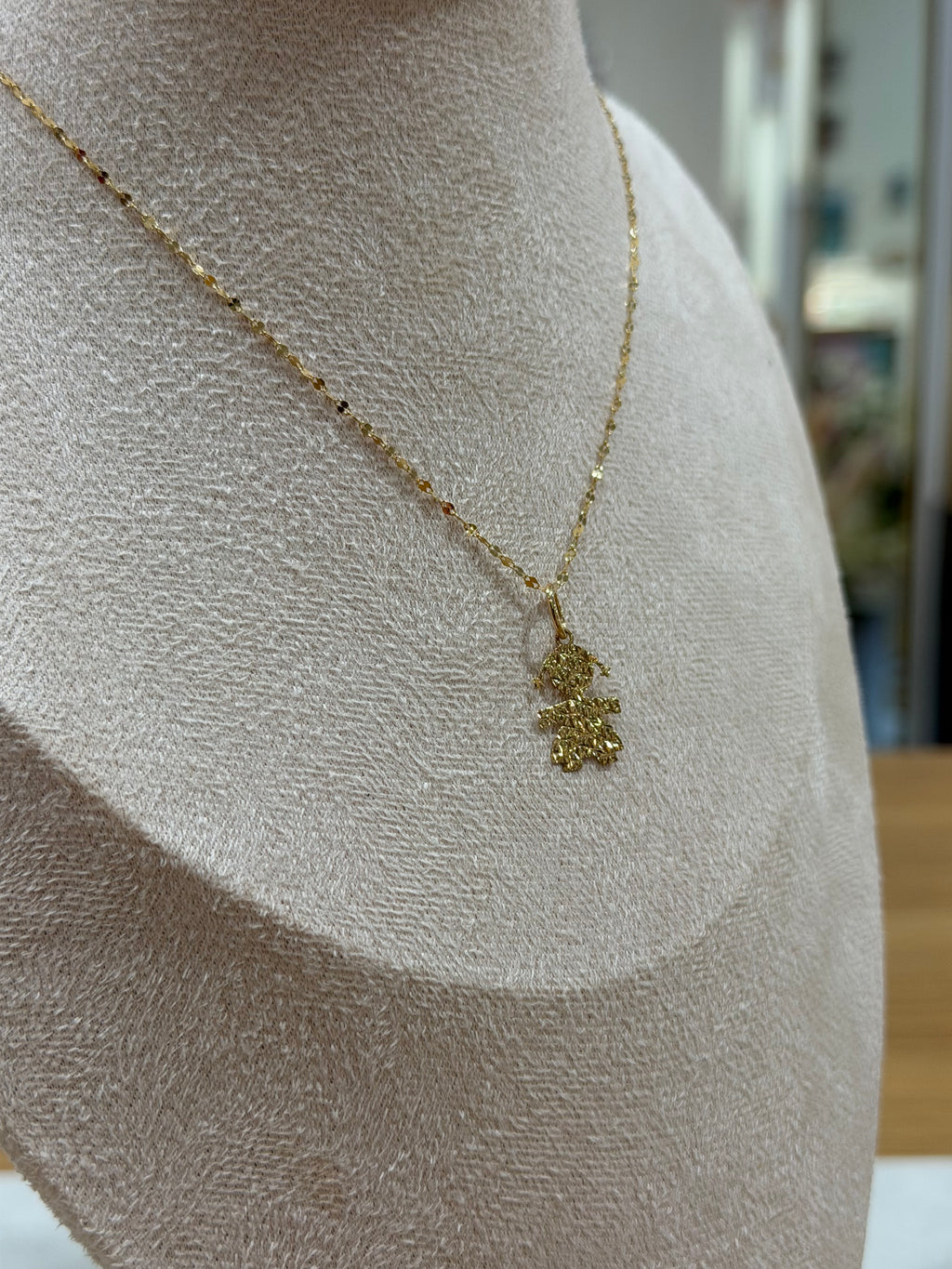 COLLANA BIMBA ORO 18KT