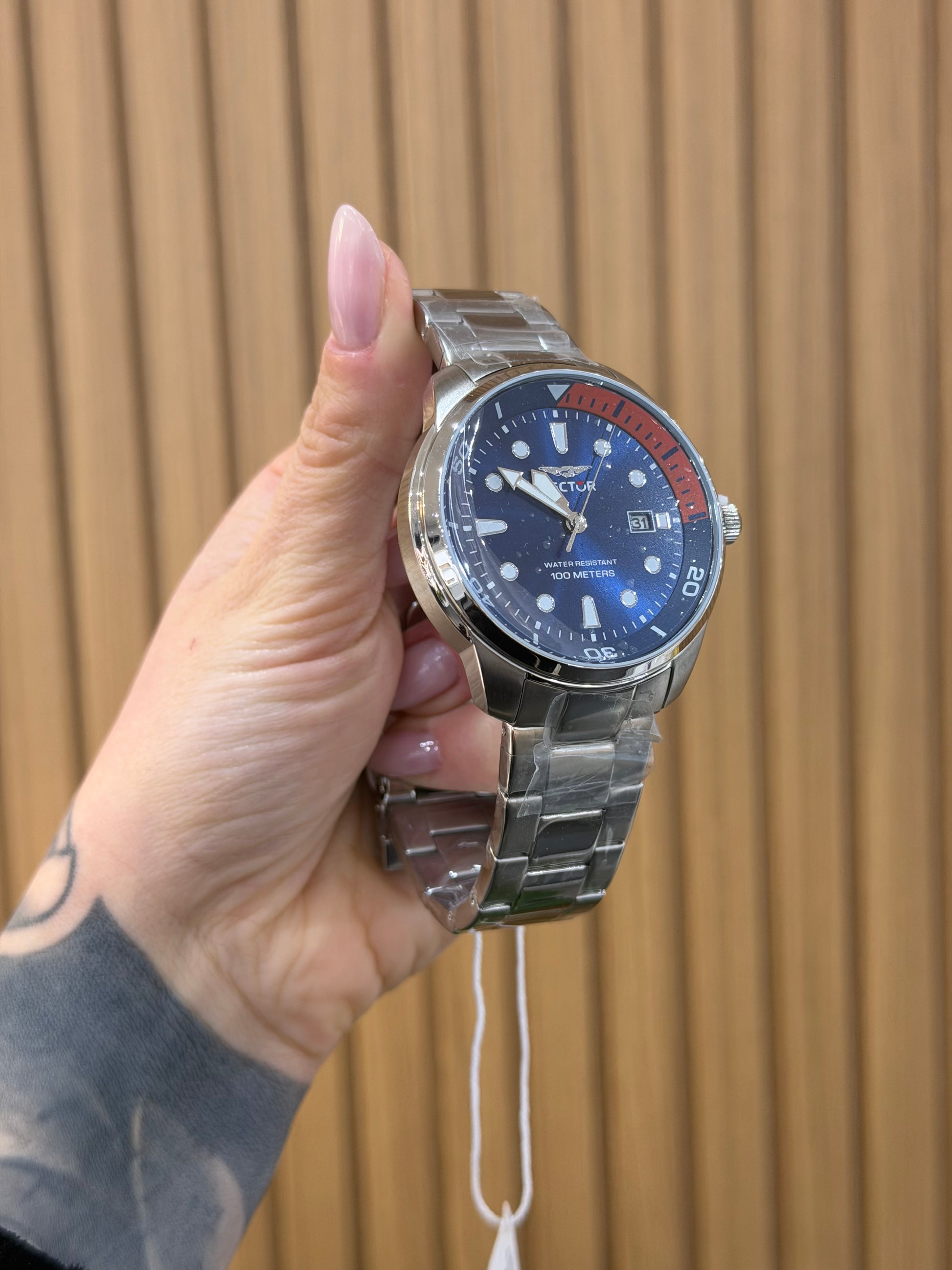 OROLOGIO SECTOR QUADRANTE BLU