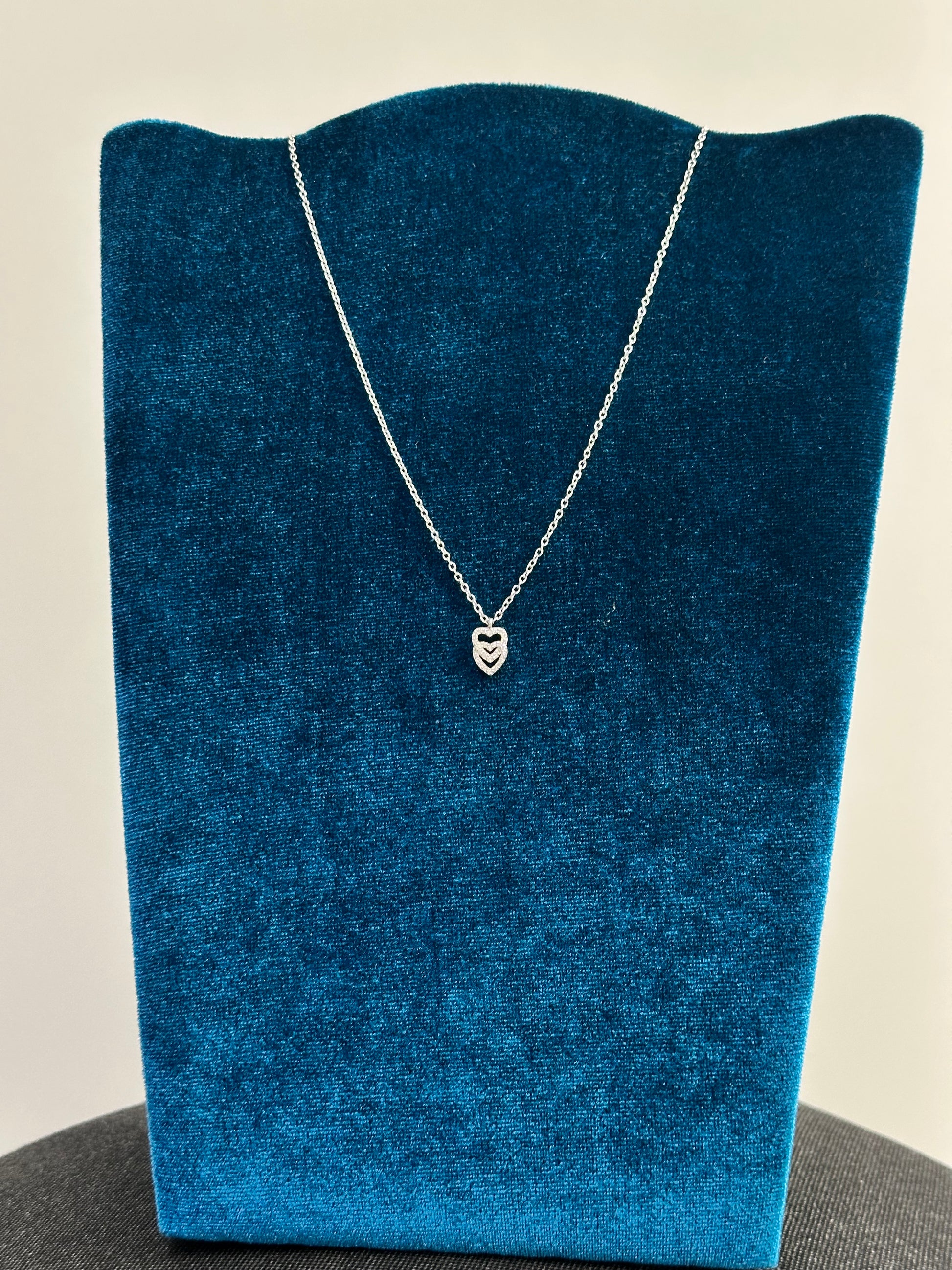 COLLANA CUORI INTRECCIATI LA PETITE STORY