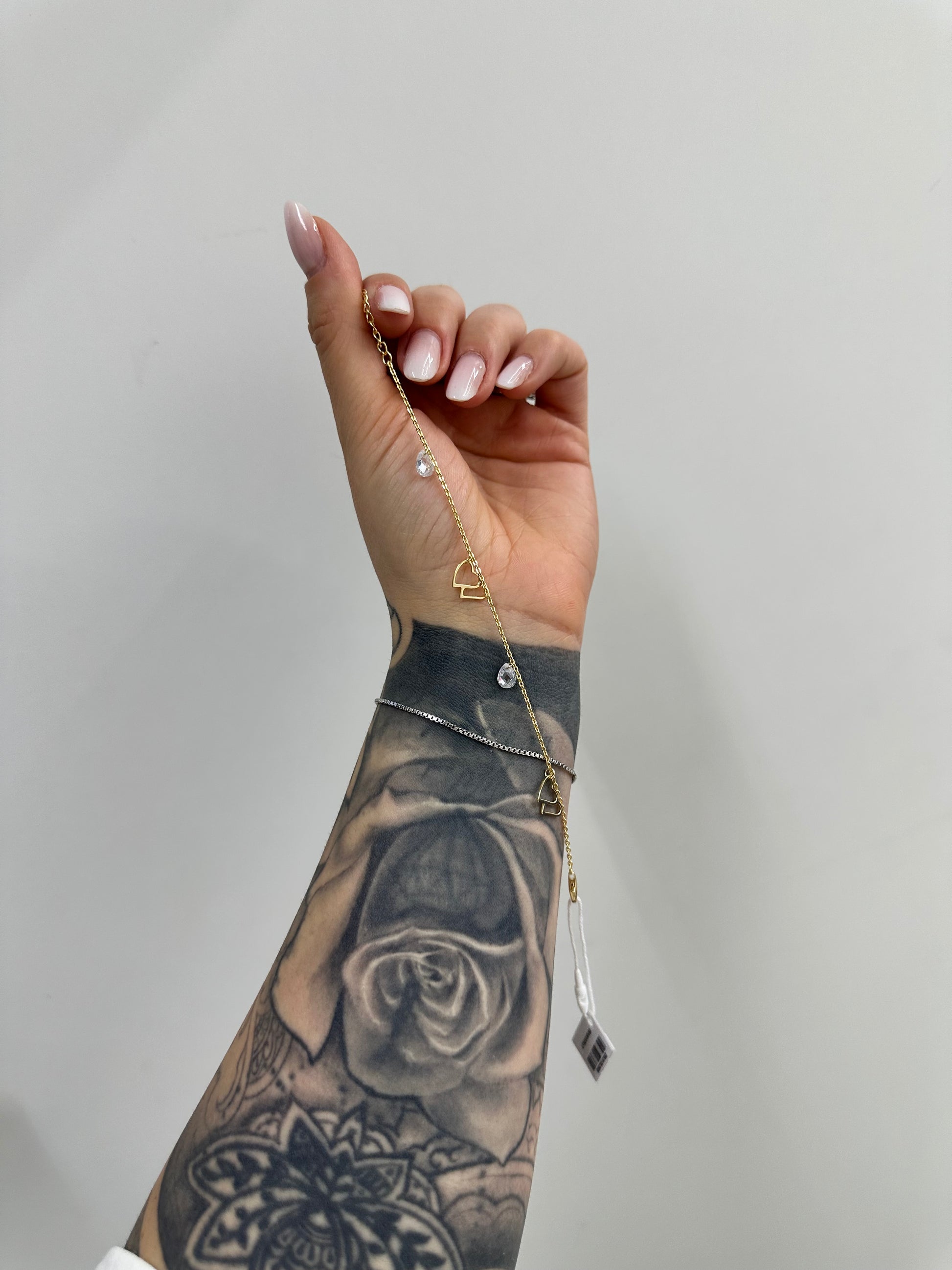 BRACCIALE CON CUORI PENDENTI LA PETITE