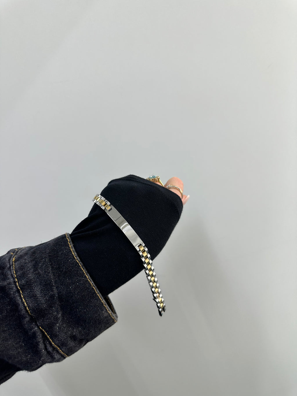 BRACCIALE ACCIAIO MAGLIA JUBILEE
