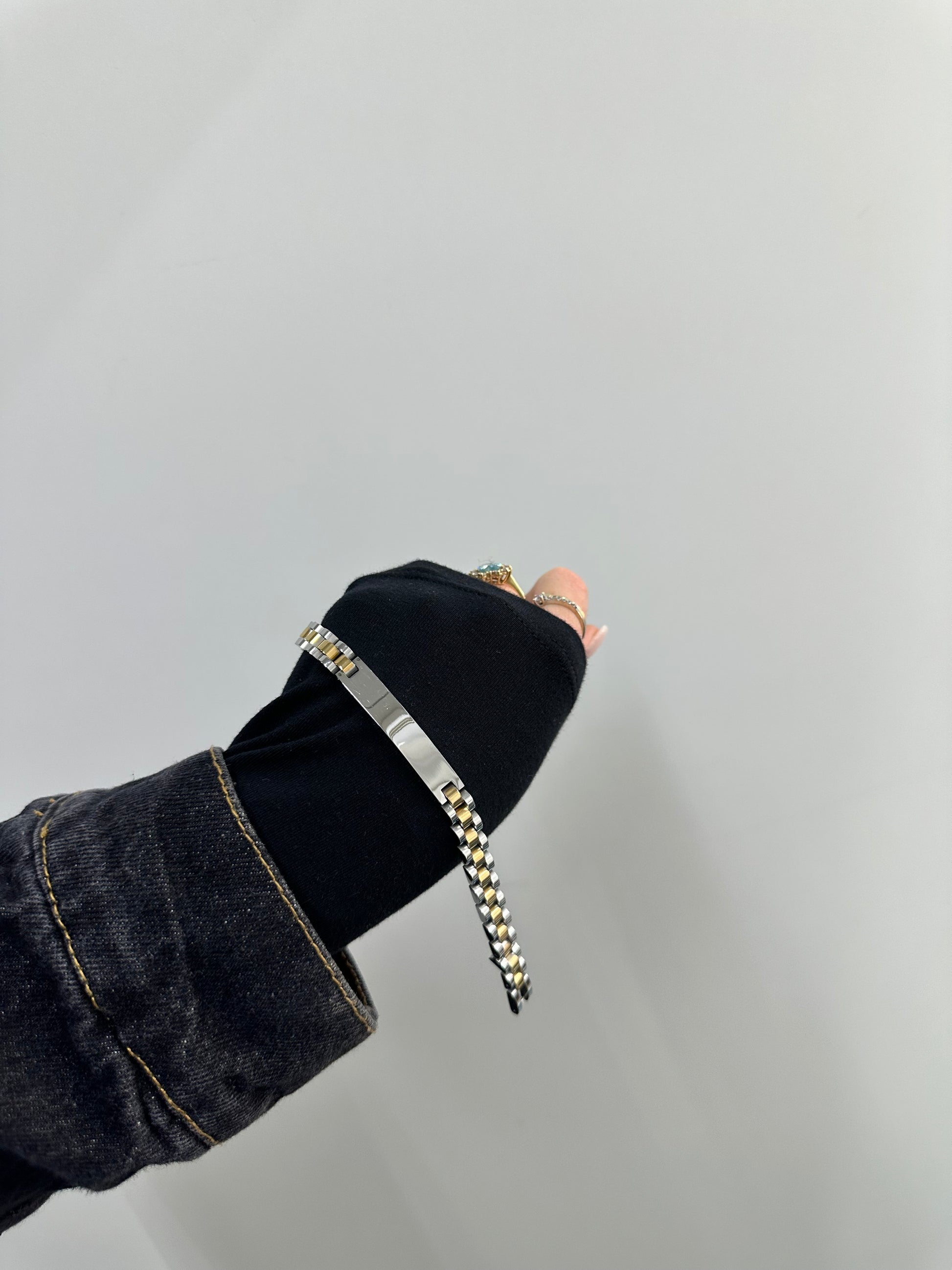 BRACCIALE ACCIAIO MAGLIA JUBILEE