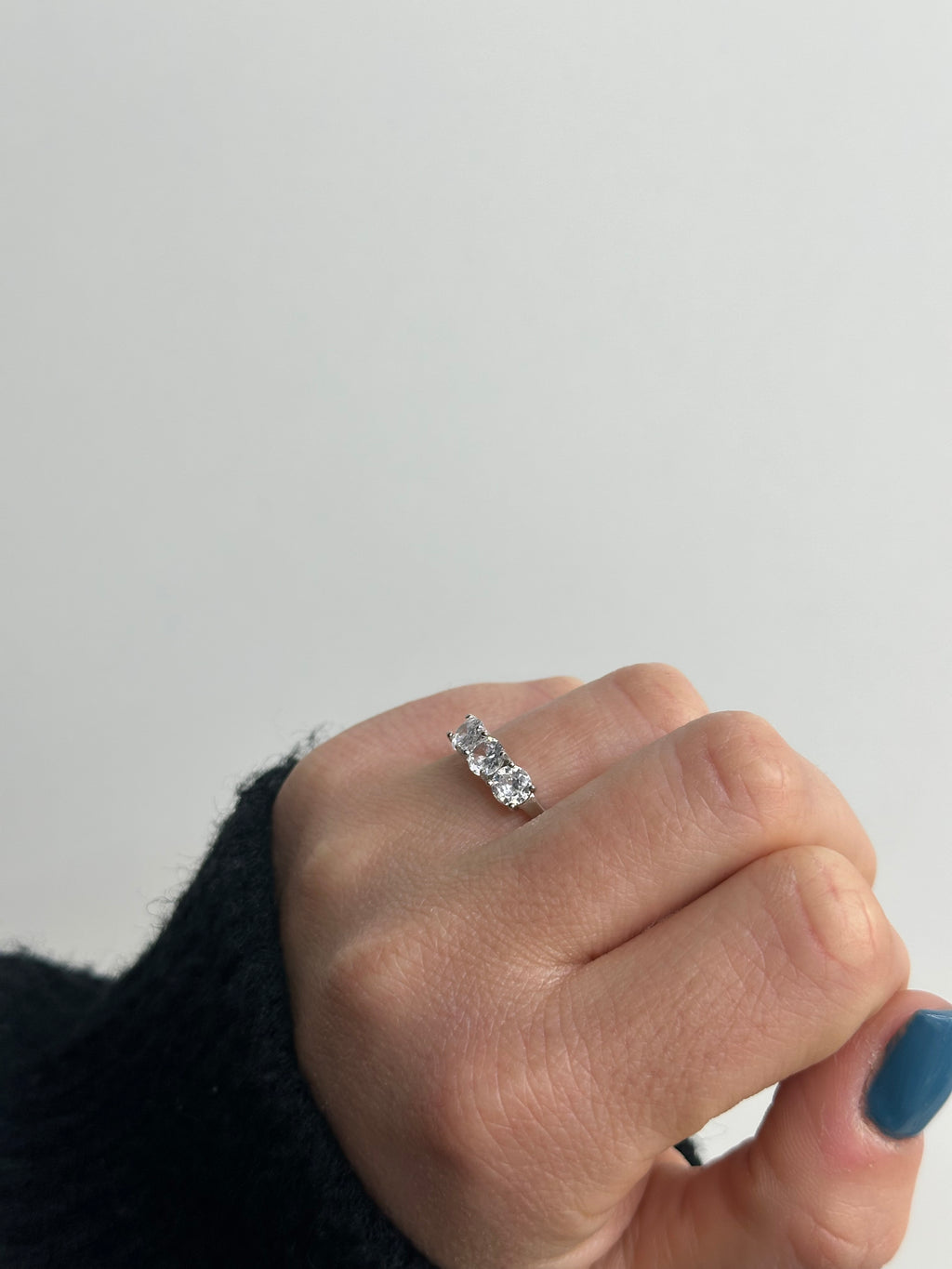 ANELLO TRILOGY ARGENTO