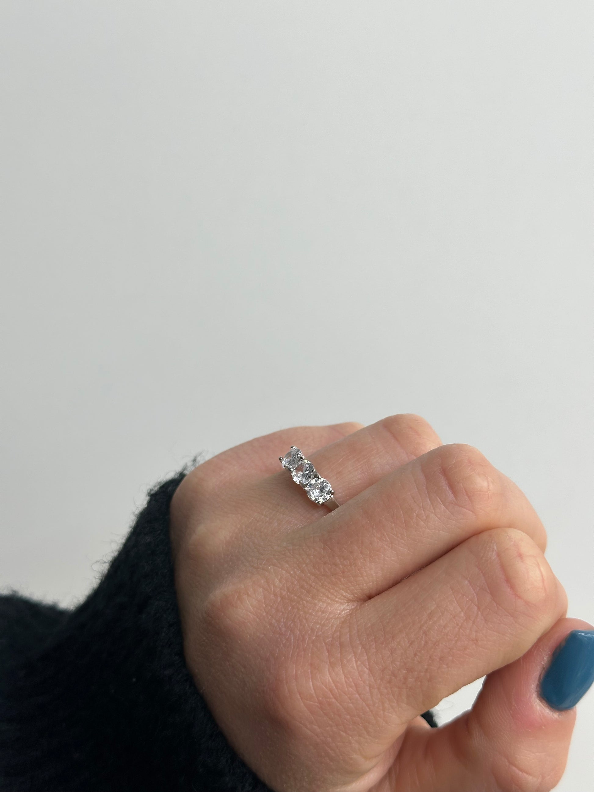 ANELLO TRILOGY ARGENTO