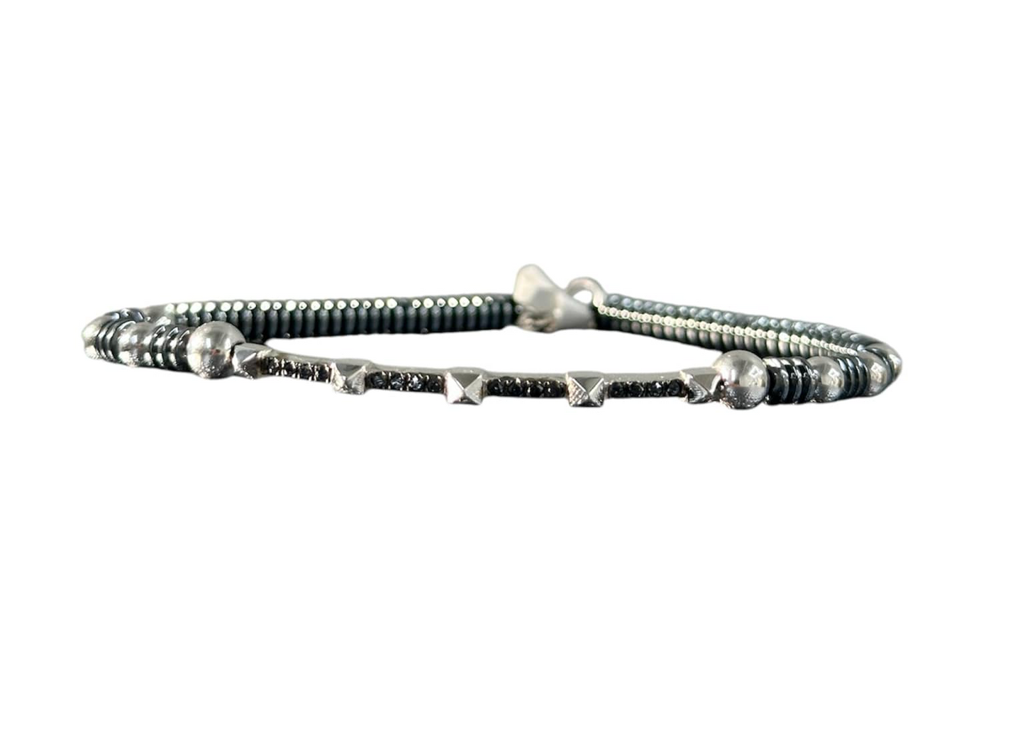 BRACCIALE CON TARGA DIAMANTI DALU'