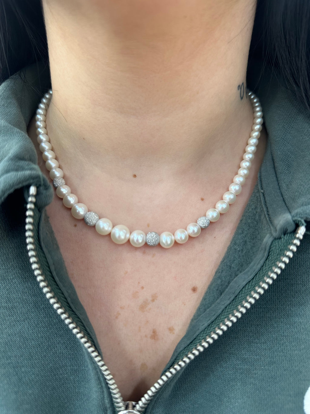 COLLANA DI PERLE ORO 18KT IKI