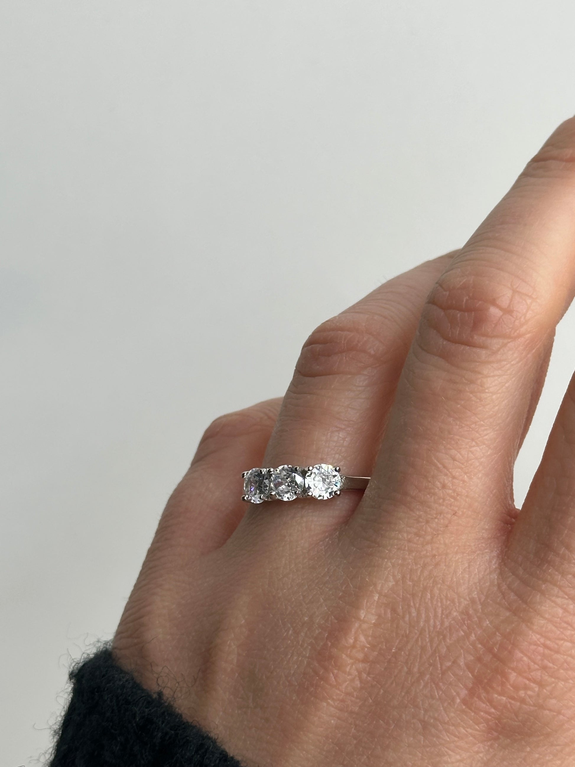 ANELLO TRILOGY ARGENTO