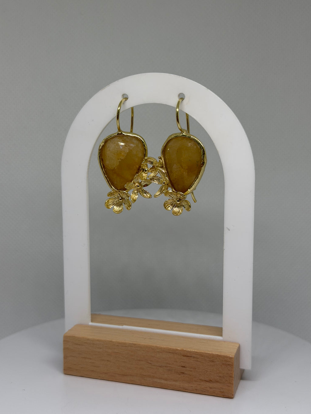 ORECCHINI FEDELE GOLD FLOWERS ARGENTO 925